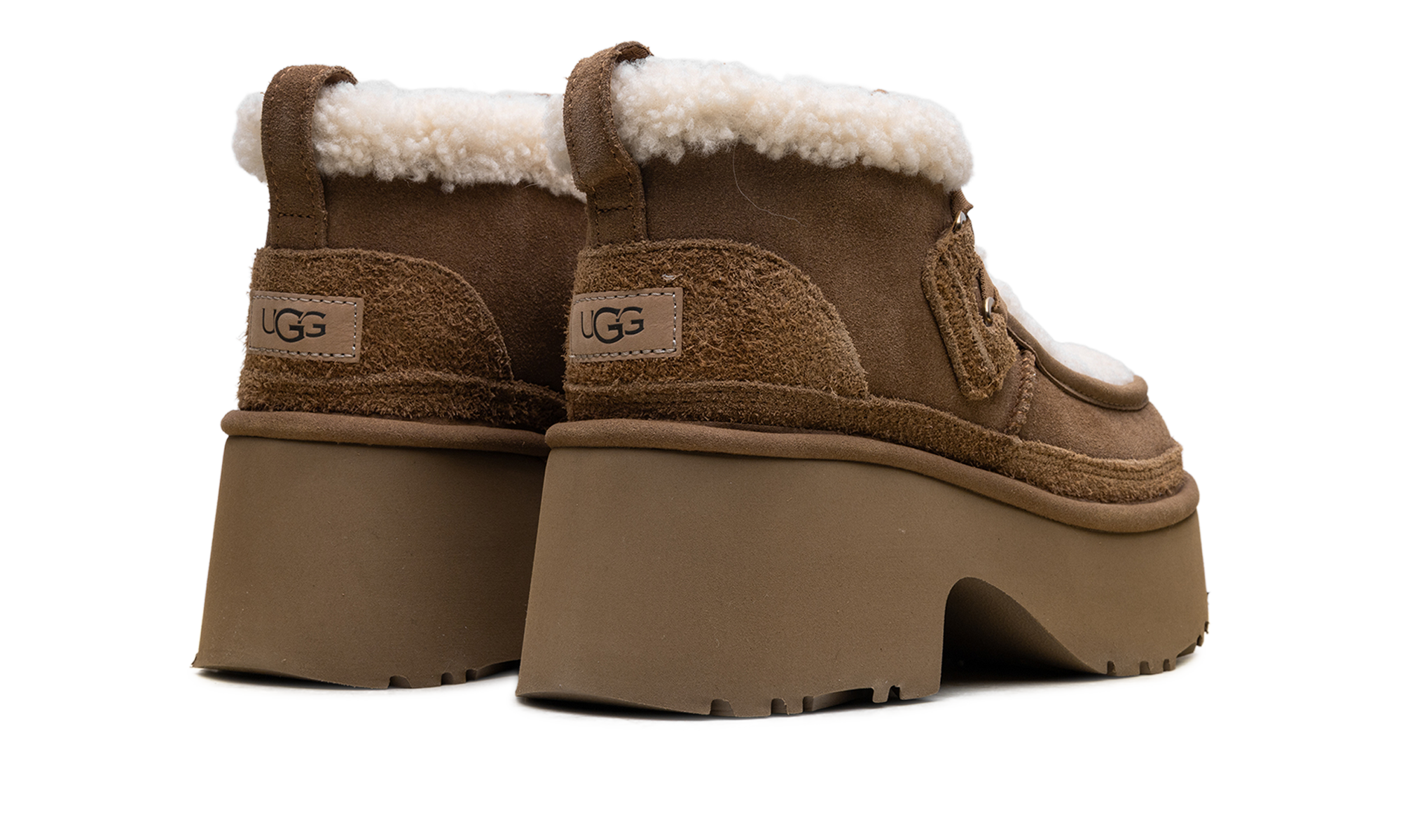 Classic New Heights Lace Up Women "Chestnut" 1167772 CHE