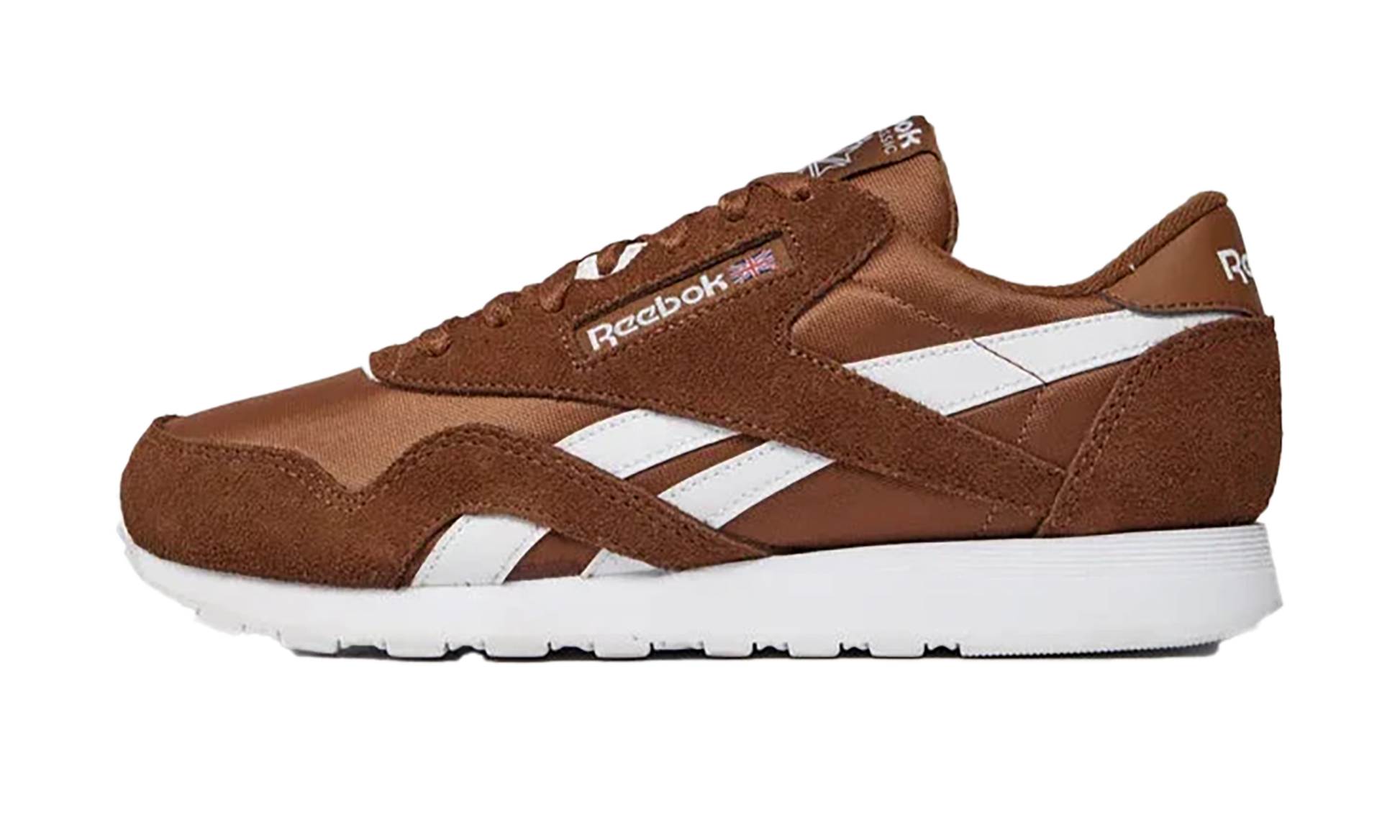 Classic Nylon "Brown/white"
