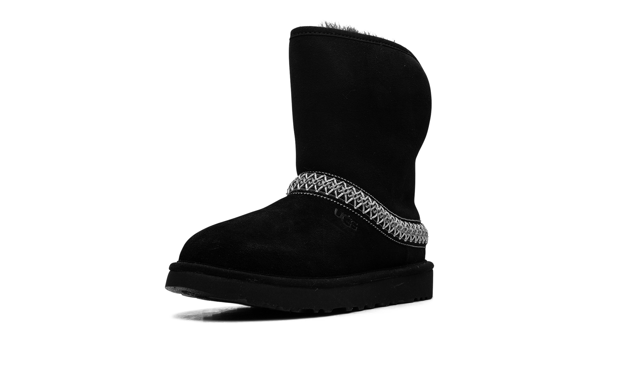 Classic Short Crescent Boot Women "Black" 1161770 BLK