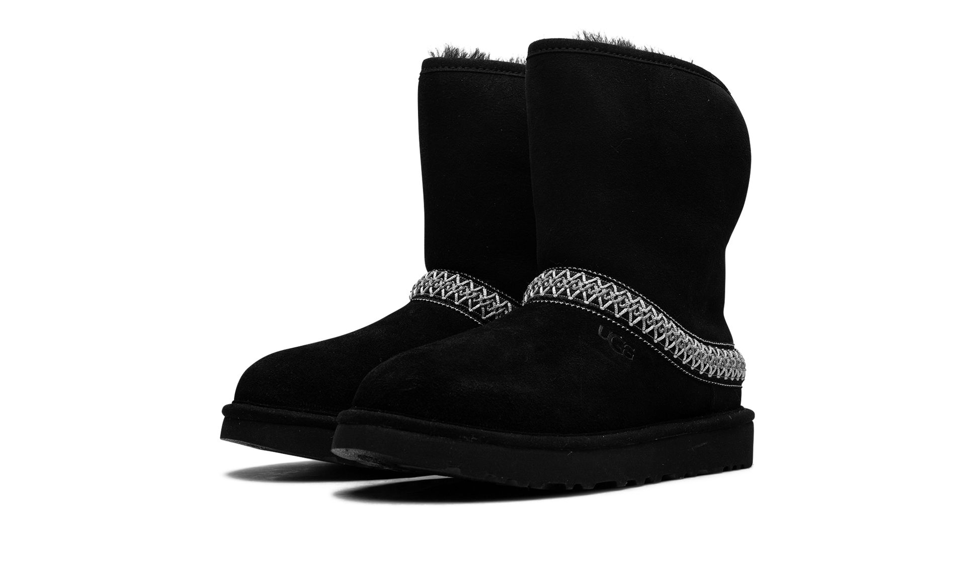 Classic Short Crescent Boot Women "Black" 1161770 BLK