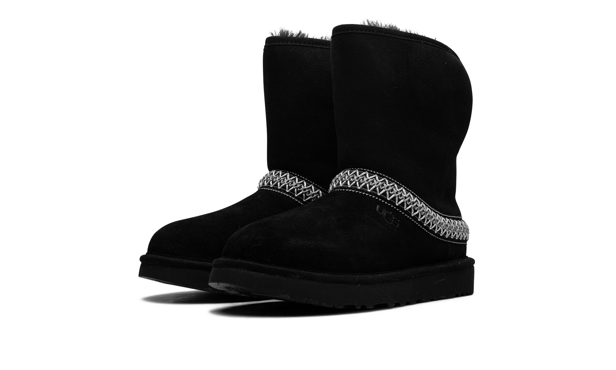 Classic Short Crescent Boot Women "Black" 1161770 BLK