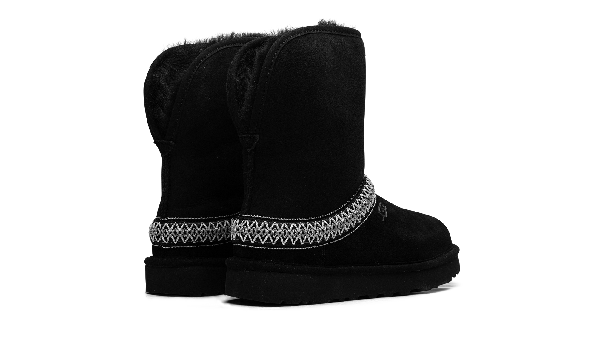 Classic Short Crescent Boot Women "Black" 1161770 BLK