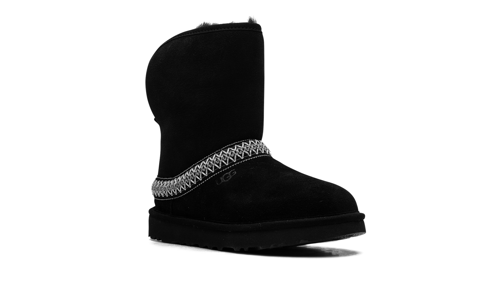 Classic Short Crescent Boot Women "Black" 1161770 BLK