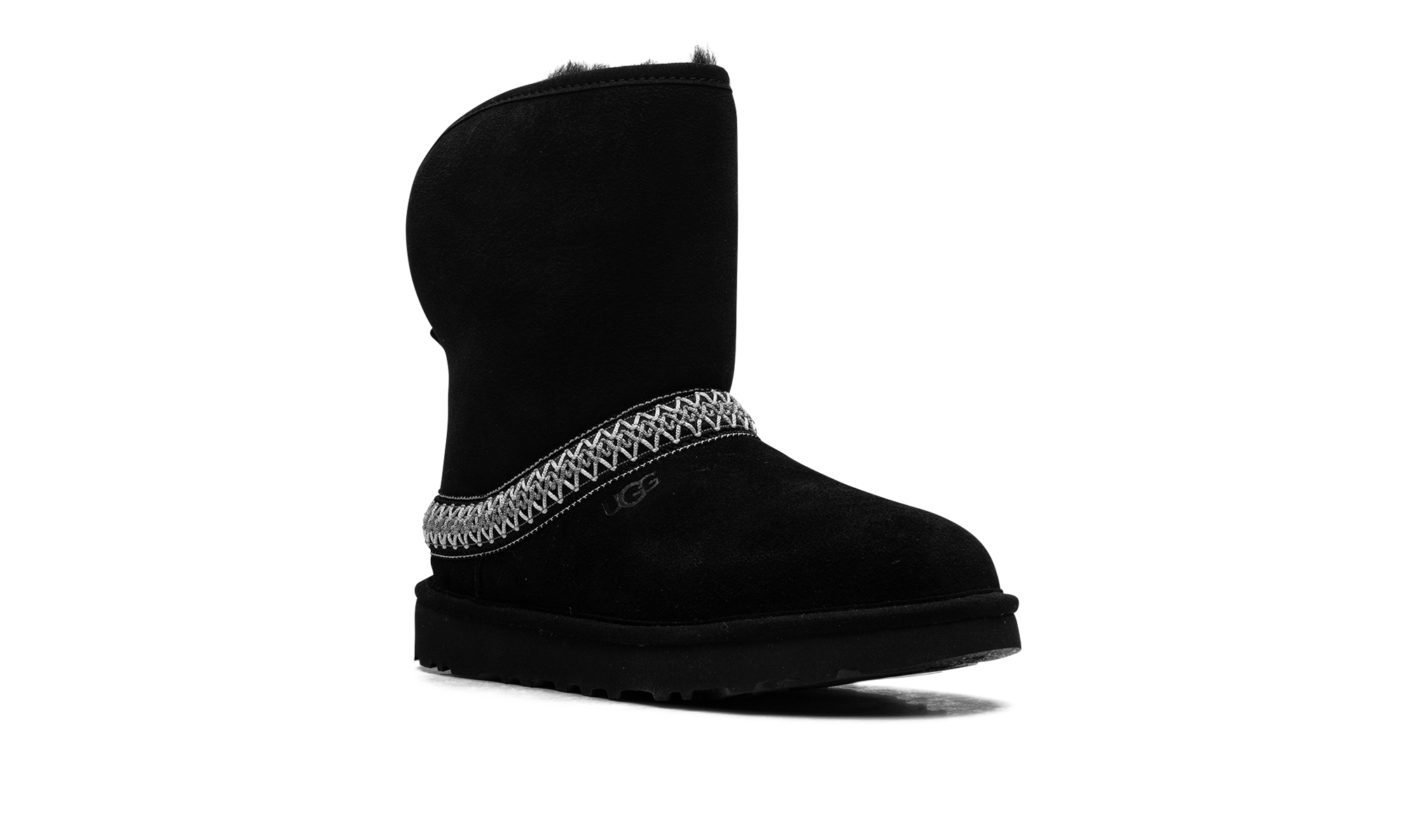 Classic Short Crescent Boot Women "Black" 1161770 BLK