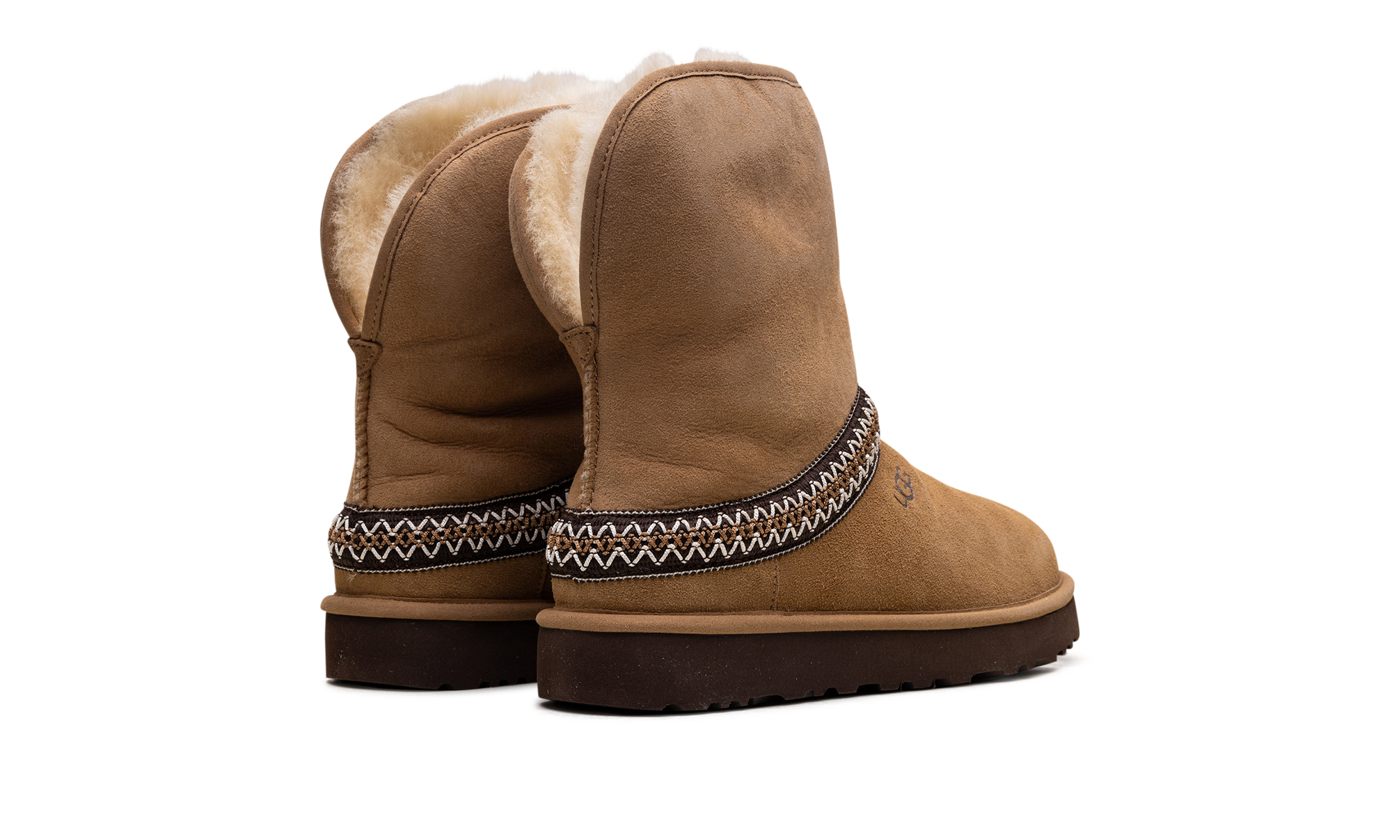 Classic Short Crescent Boot Women "Chestnut" 1161770 CHE