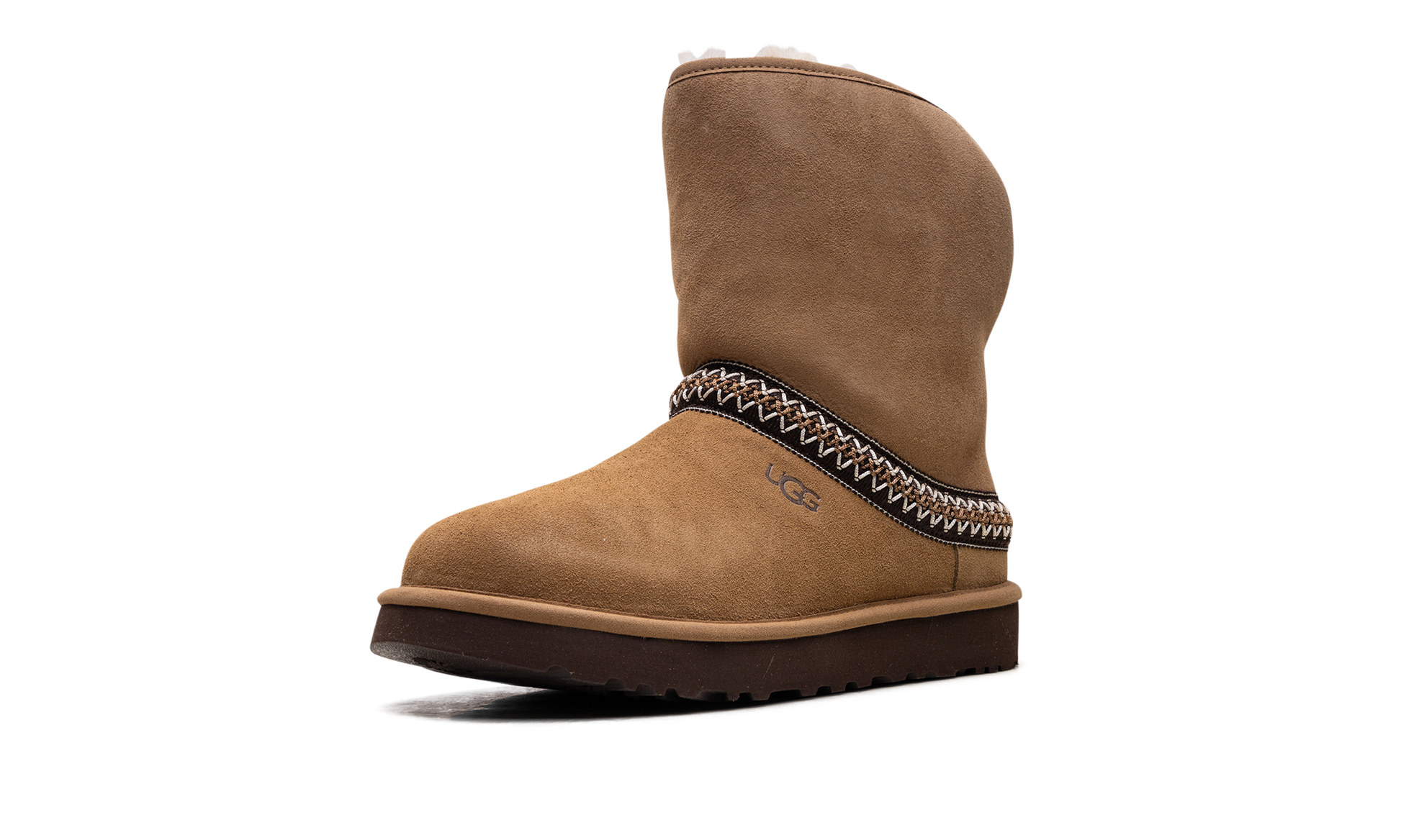 Classic Short Crescent Boot Women "Chestnut" 1161770 CHE