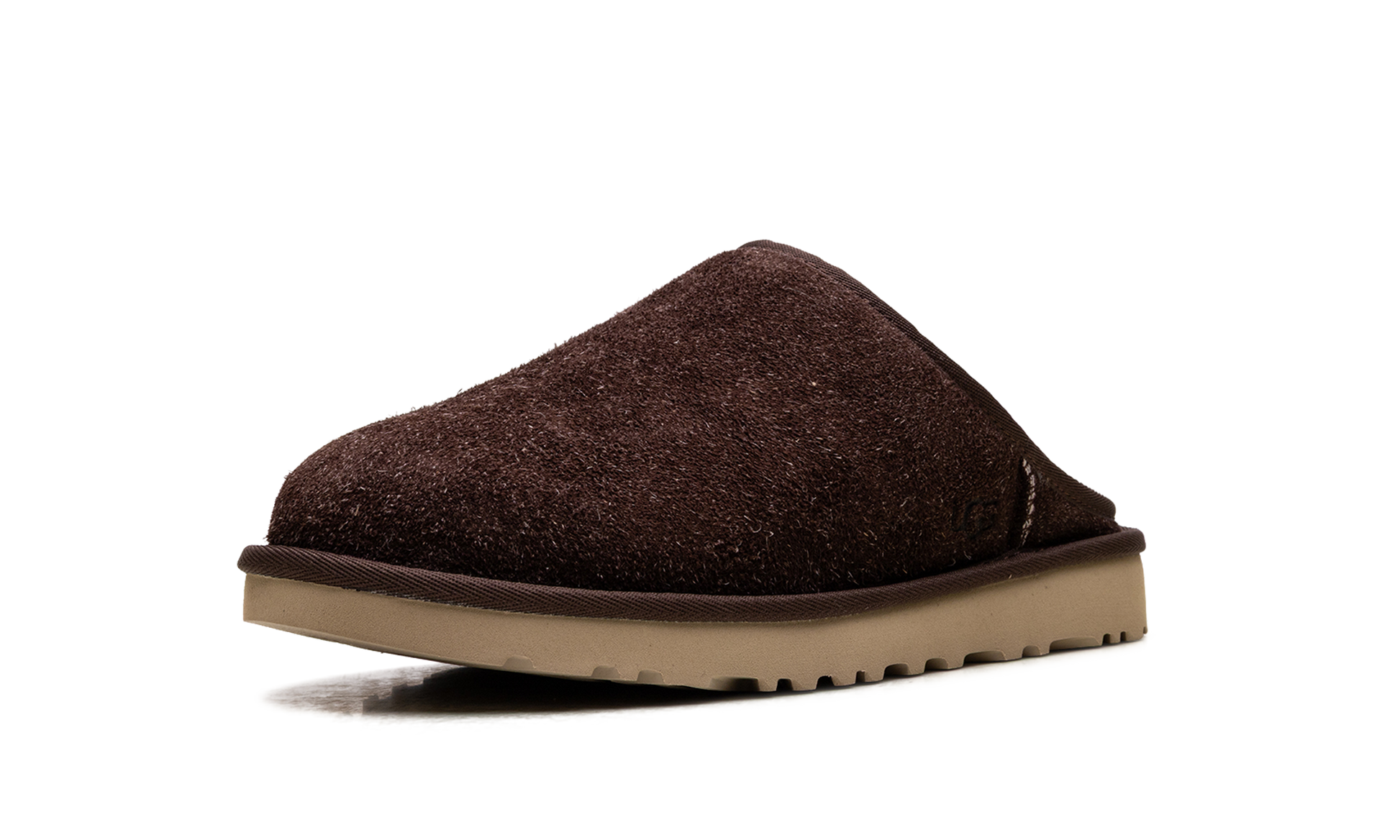 Classic Slip-On Shaggy Suede Slipper "Burnt cedar" 1153104 BCDR