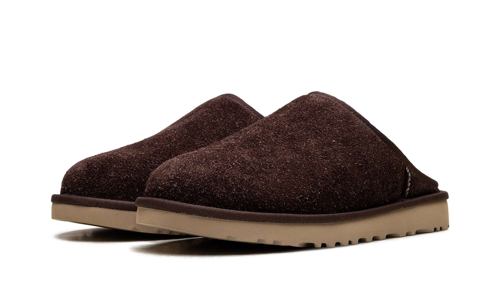 Classic Slip-On Shaggy Suede Slipper "Burnt cedar" 1153104 BCDR