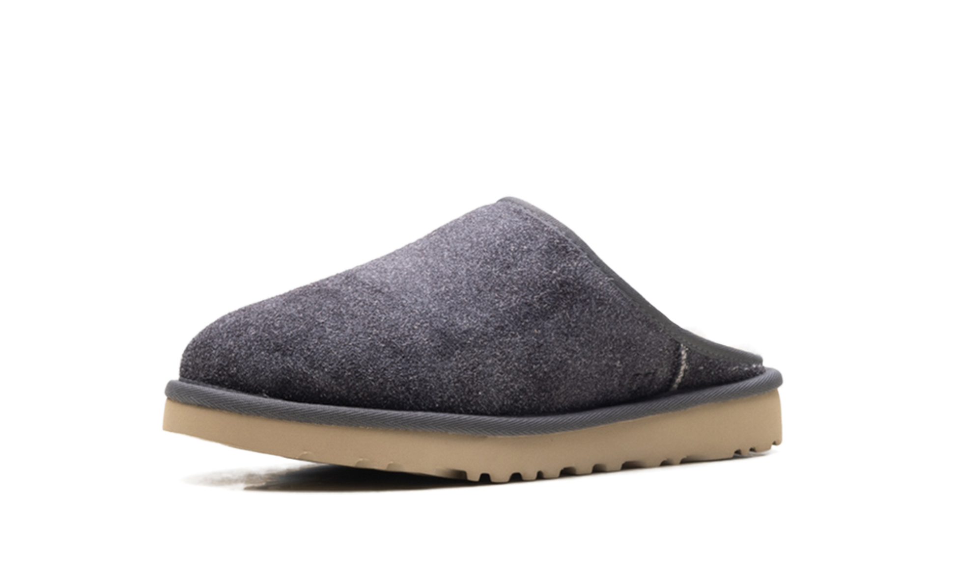 Classic Slip-On Shaggy Suede Slipper "Dark grey" 1153104 DGRY