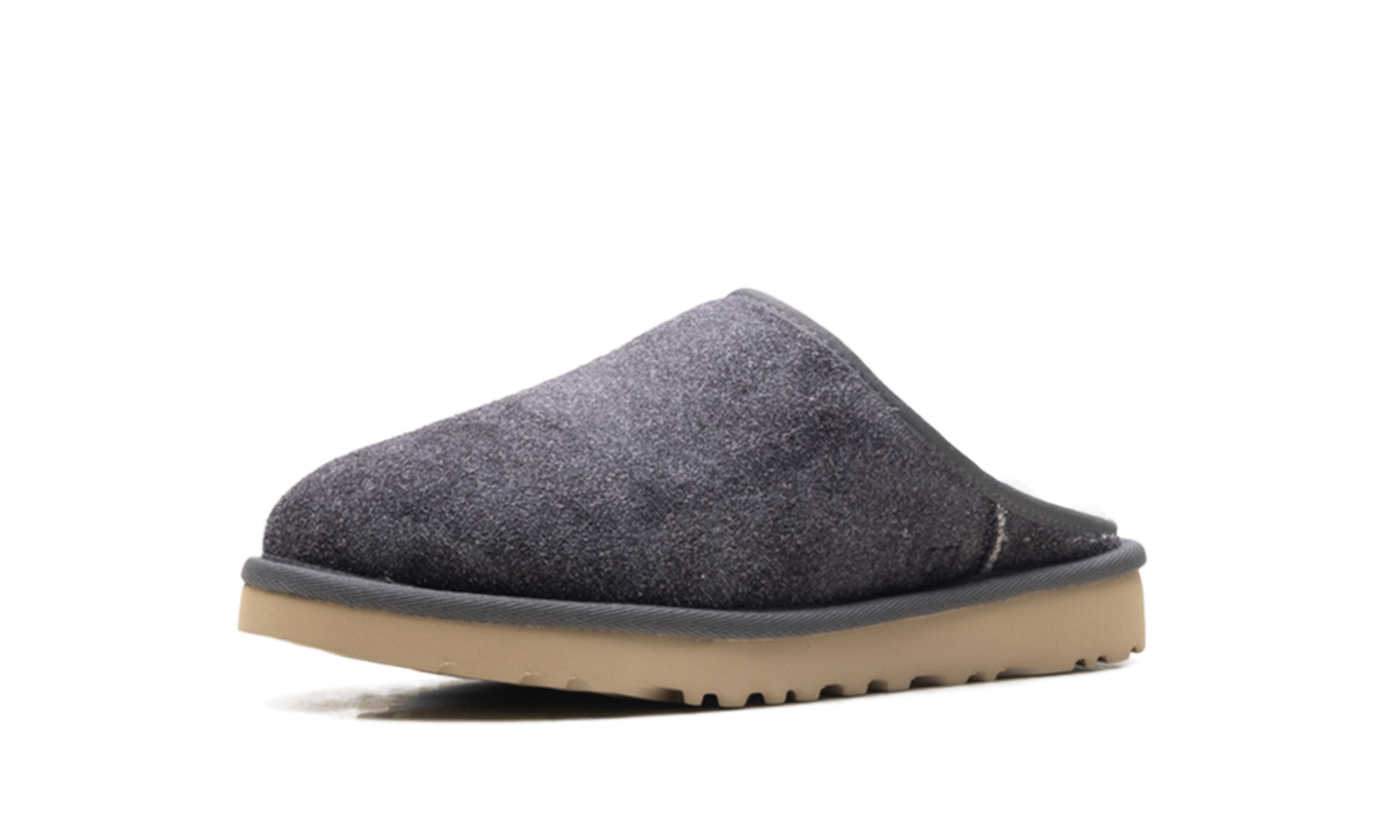Classic Slip-On Shaggy Suede Slipper "Dark grey" 1153104 DGRY
