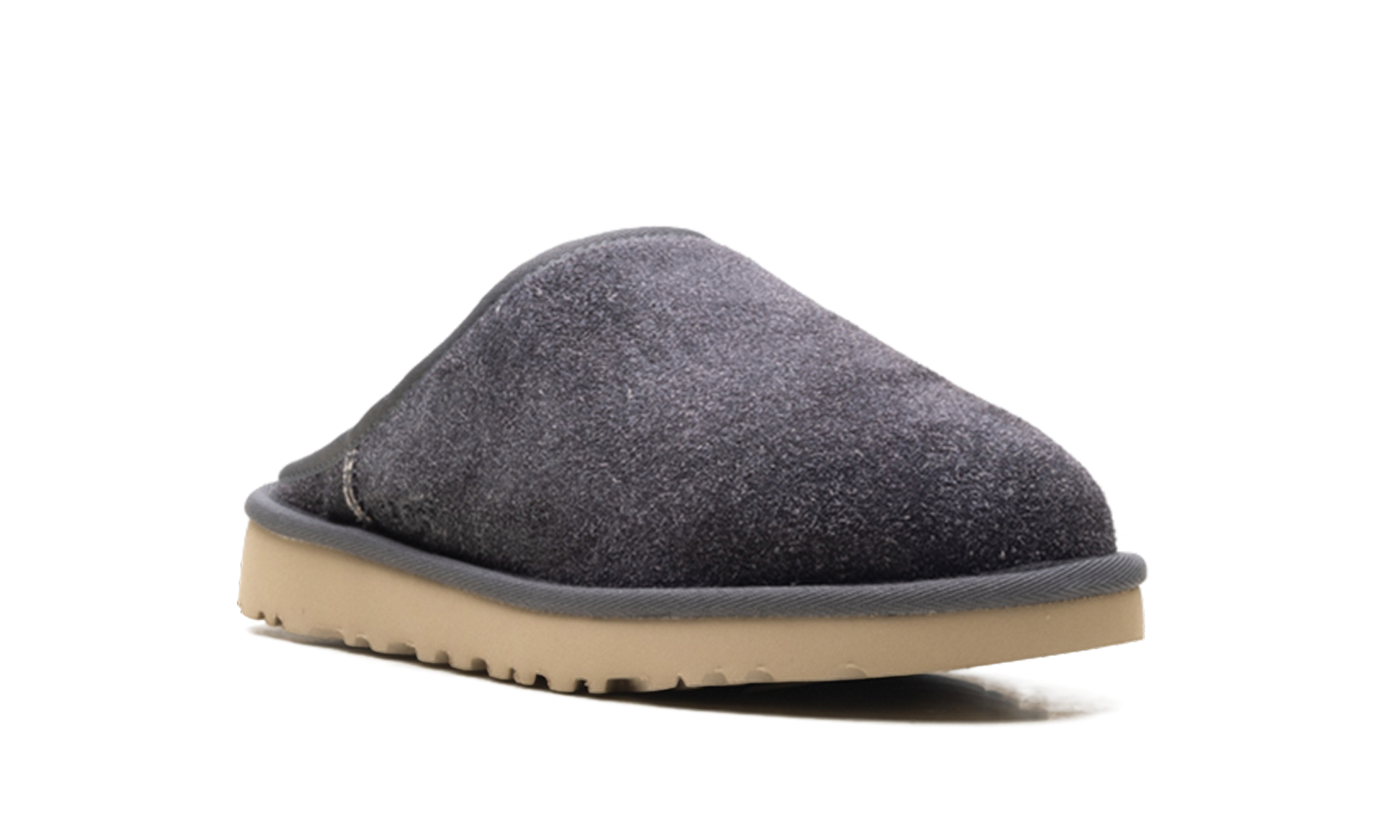 Classic Slip-On Shaggy Suede Slipper "Dark grey" 1153104 DGRY