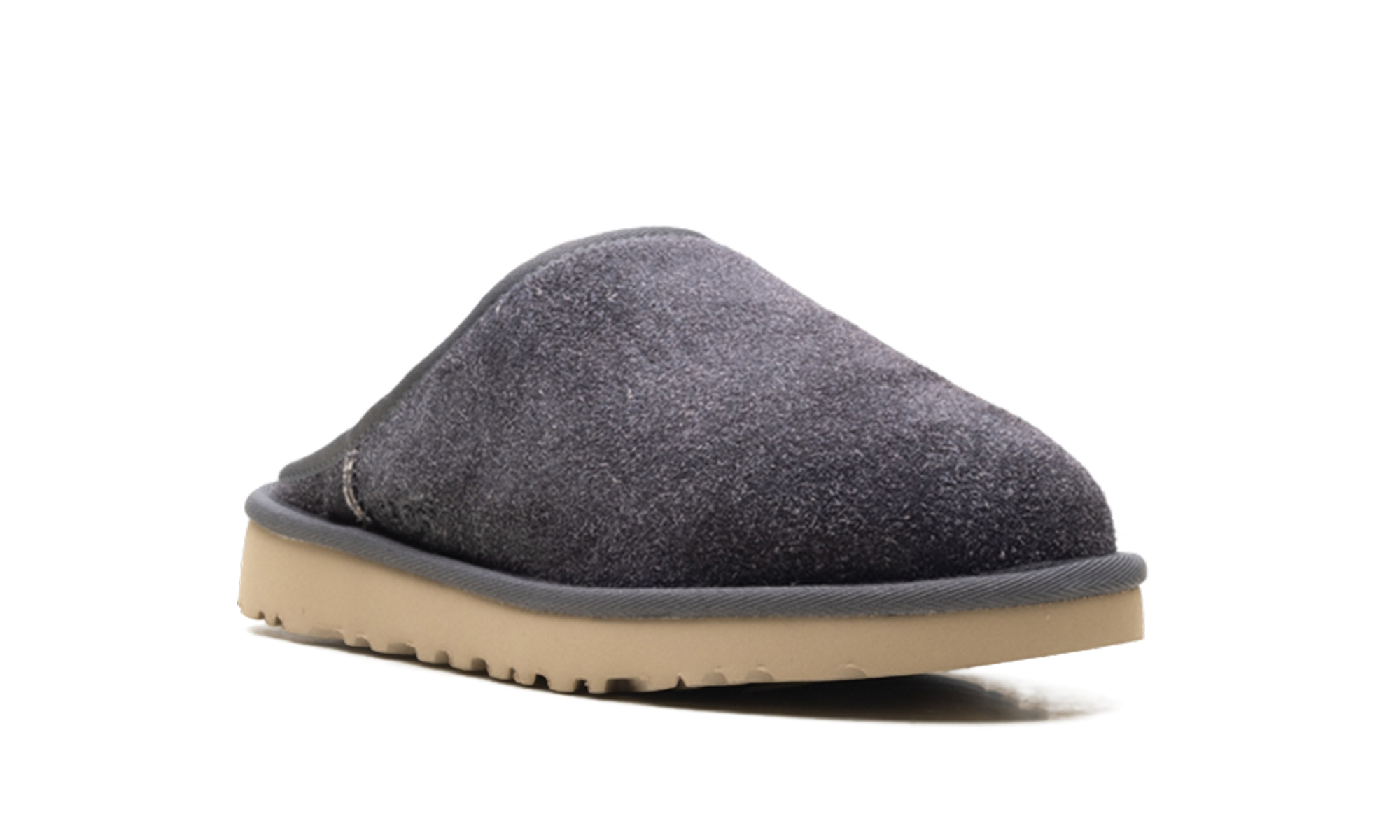 Classic Slip-On Shaggy Suede Slipper "Dark grey" 1153104 DGRY