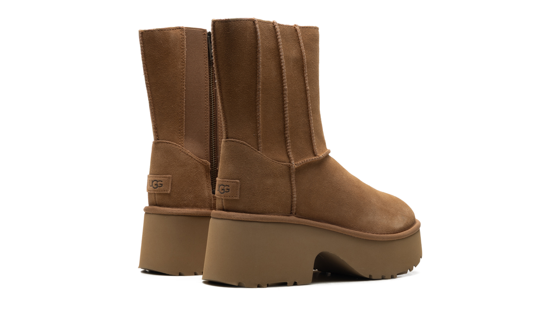 Classic Twin Seam New Heights Boot "Chestnut"