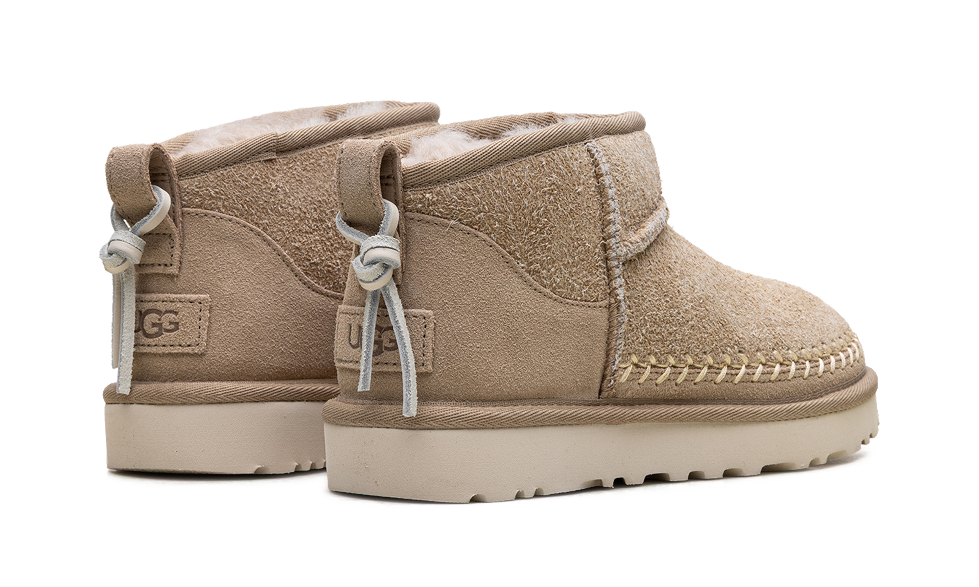 Classic Ultra Mini Biarritz Boot Women "Mustard seed" 1171538 MDSD