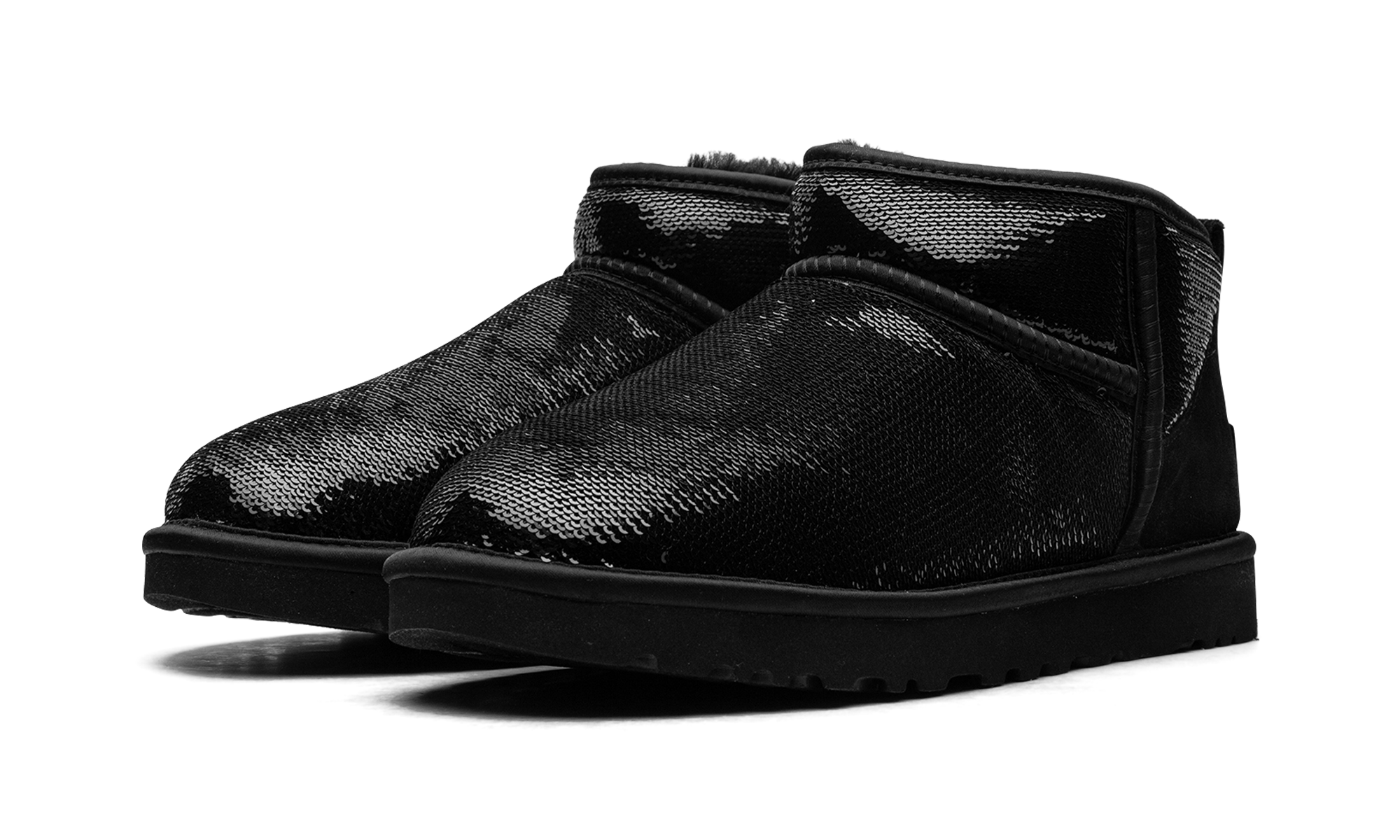 Classic Ultra Mini Boot Women "Mirror ball black" 1151616 BLK
