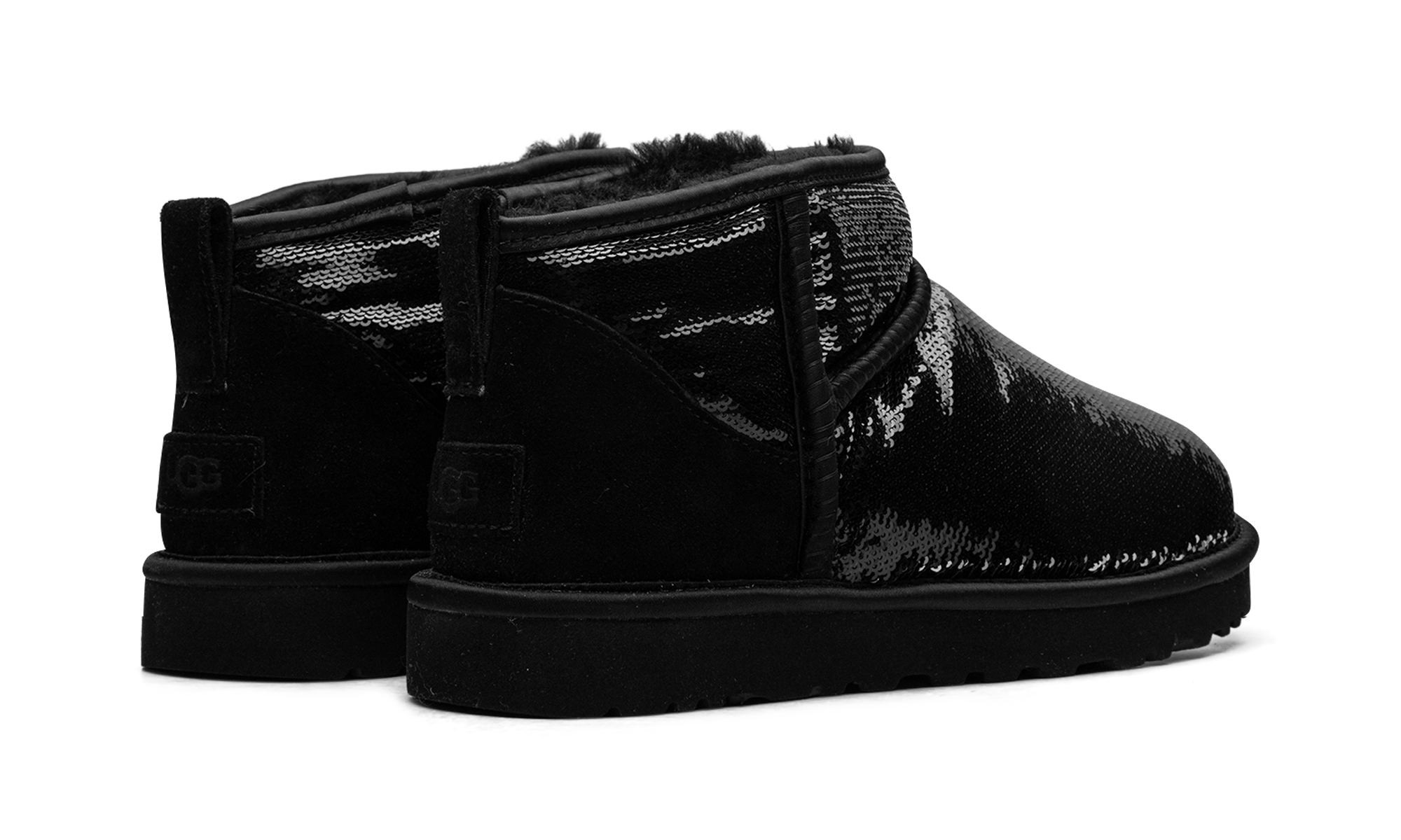 Classic Ultra Mini Boot Women "Mirror ball black" 1151616 BLK