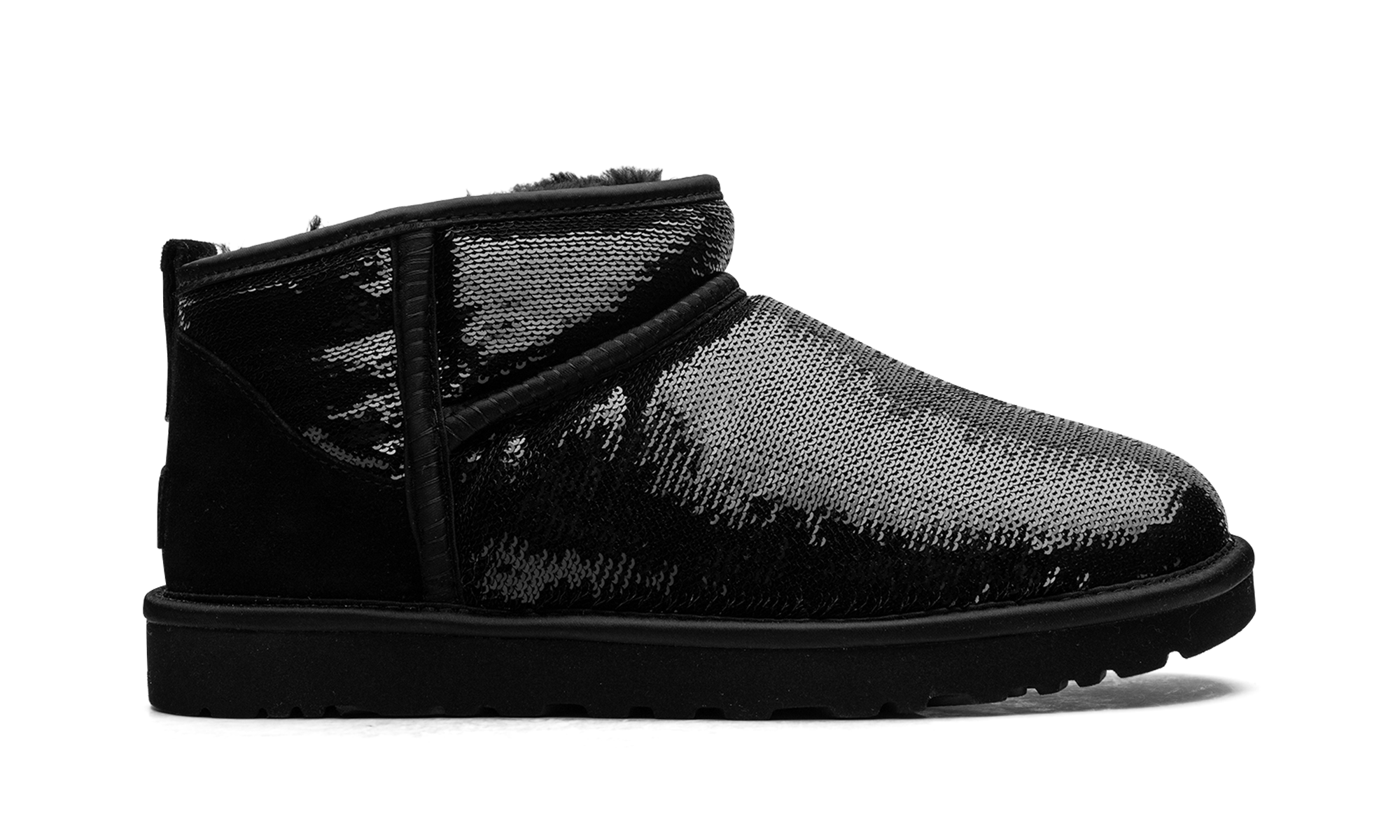 Classic Ultra Mini Boot Women "Mirror ball black" 1151616 BLK