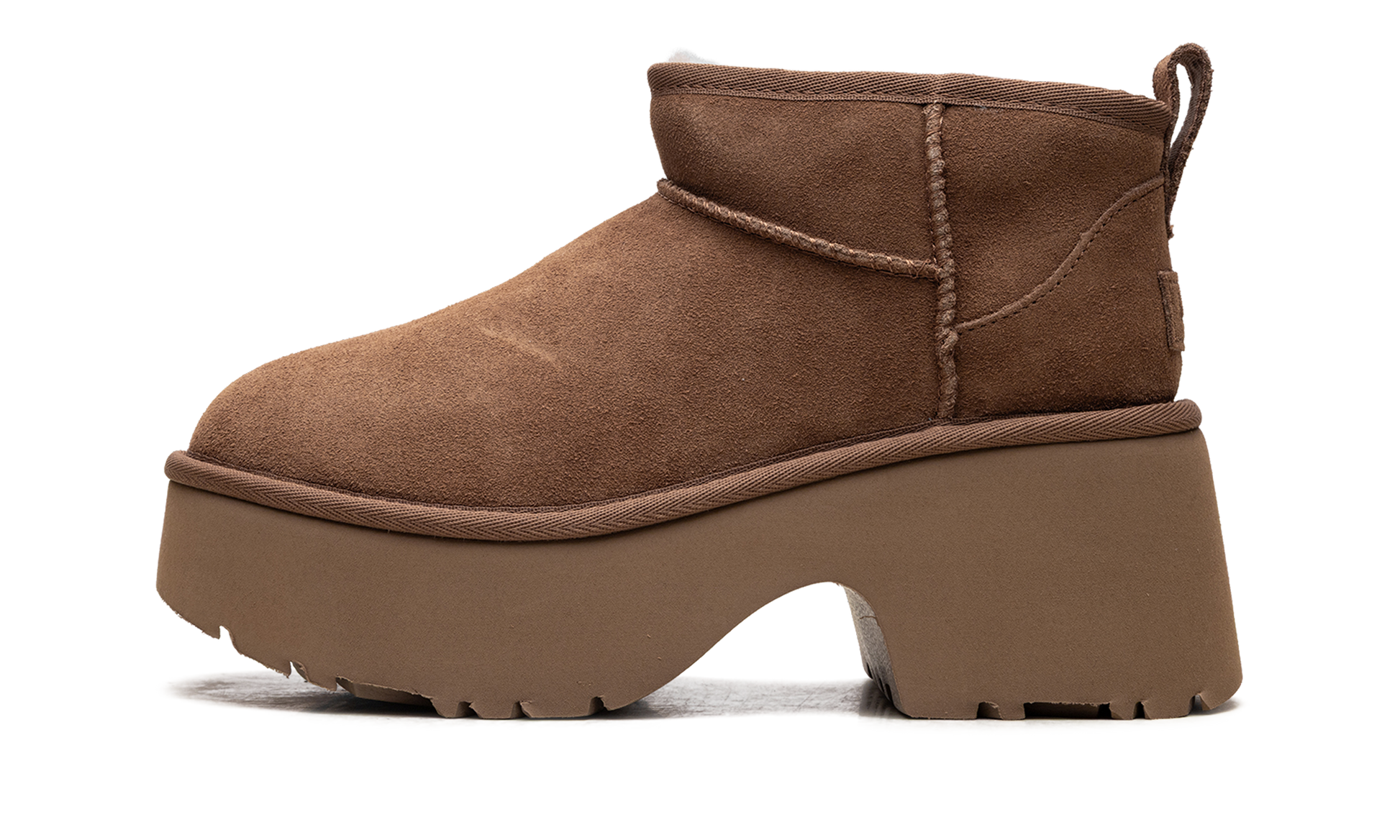 Classic Ultra Mini New Heights Boot Women "Chestnut" 1158311 CHE