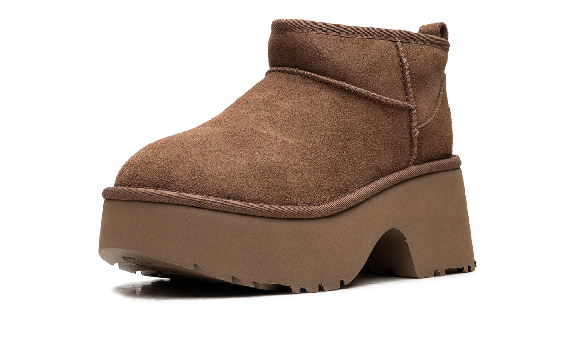 Classic Ultra Mini New Heights Boot Women "Chestnut" 1158311 CHE