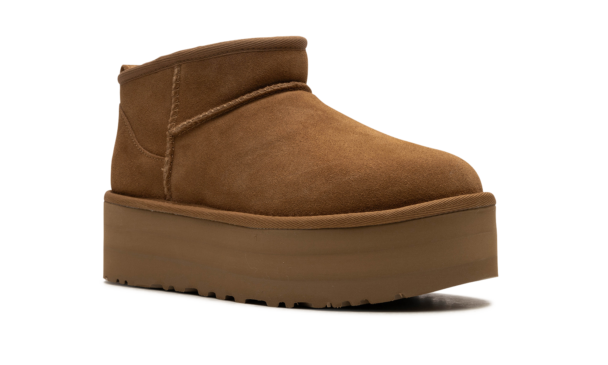 Classic Ultra Mini Platform Women "Chestnut" 1135092 CHE
