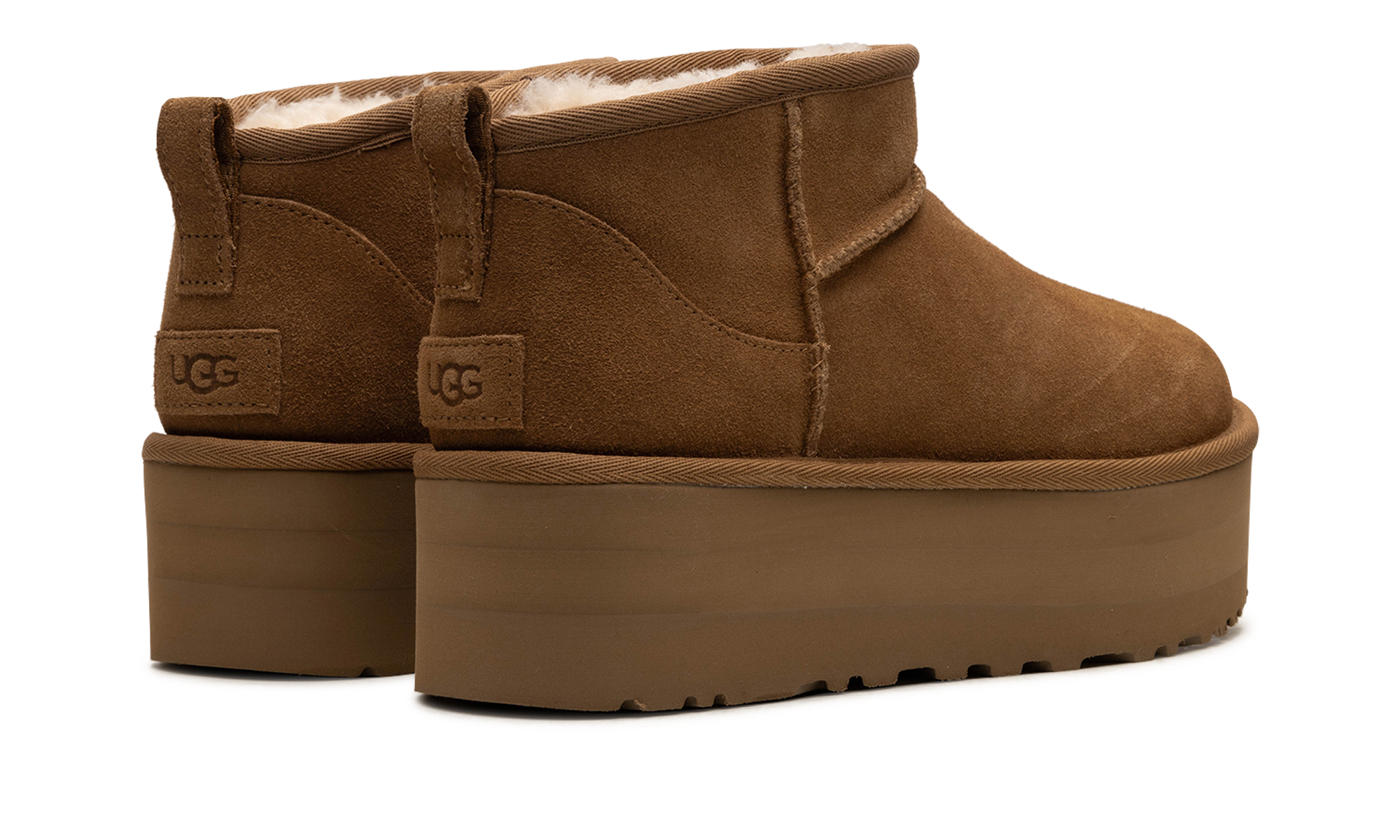 Classic Ultra Mini Platform Women "Chestnut" 1135092 CHE
