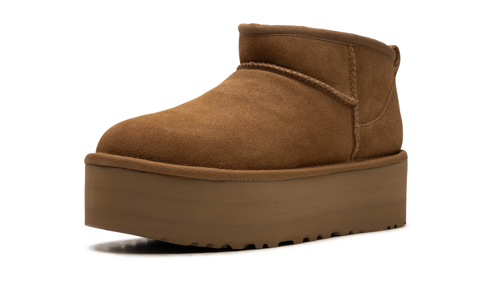 Classic Ultra Mini Platform Women "Chestnut" 1135092 CHE