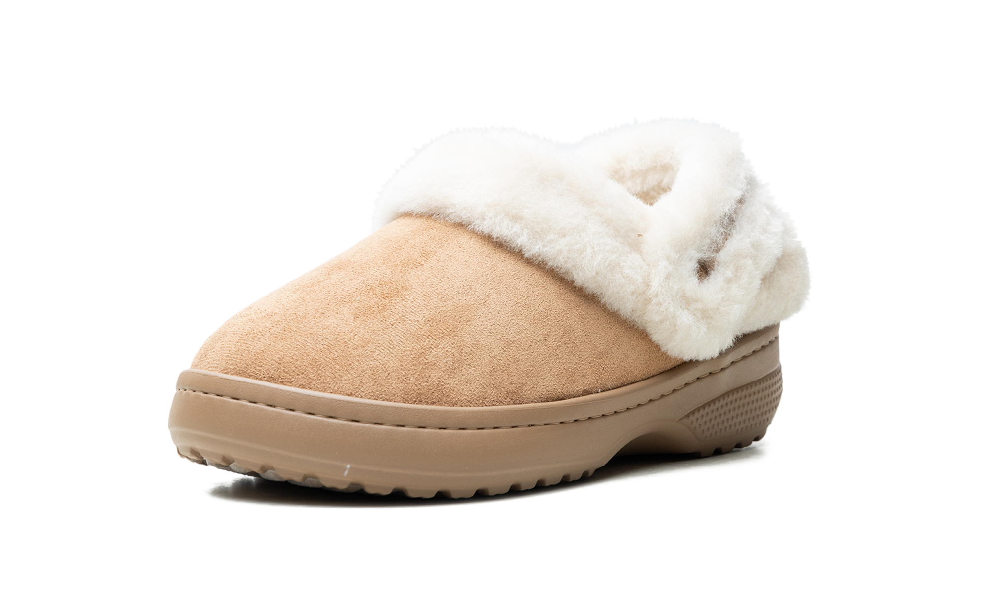 Classic Unfurgettable Vegan Suede Clog "Sepia" 212106 2EY