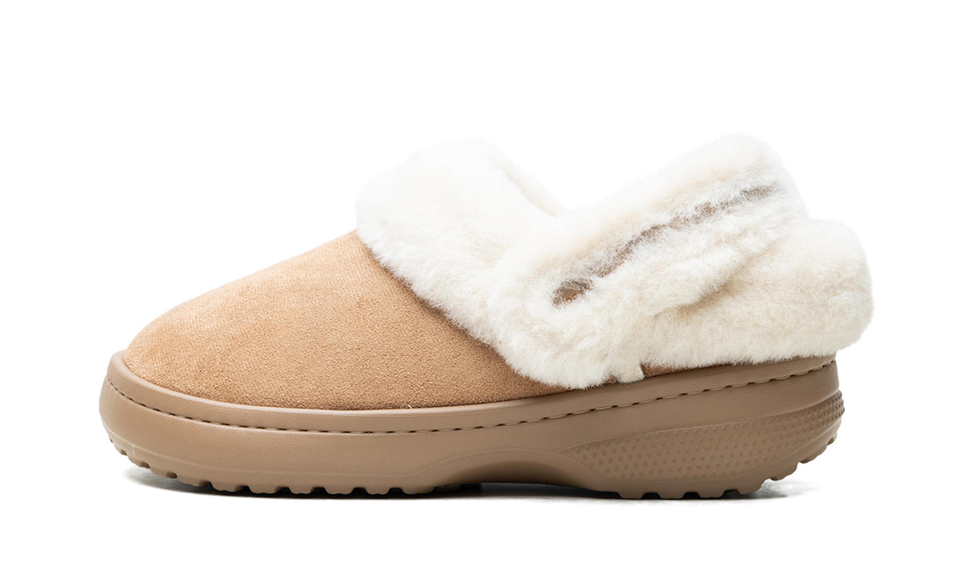 Classic Unfurgettable Vegan Suede Clog "Sepia" 212106 2EY