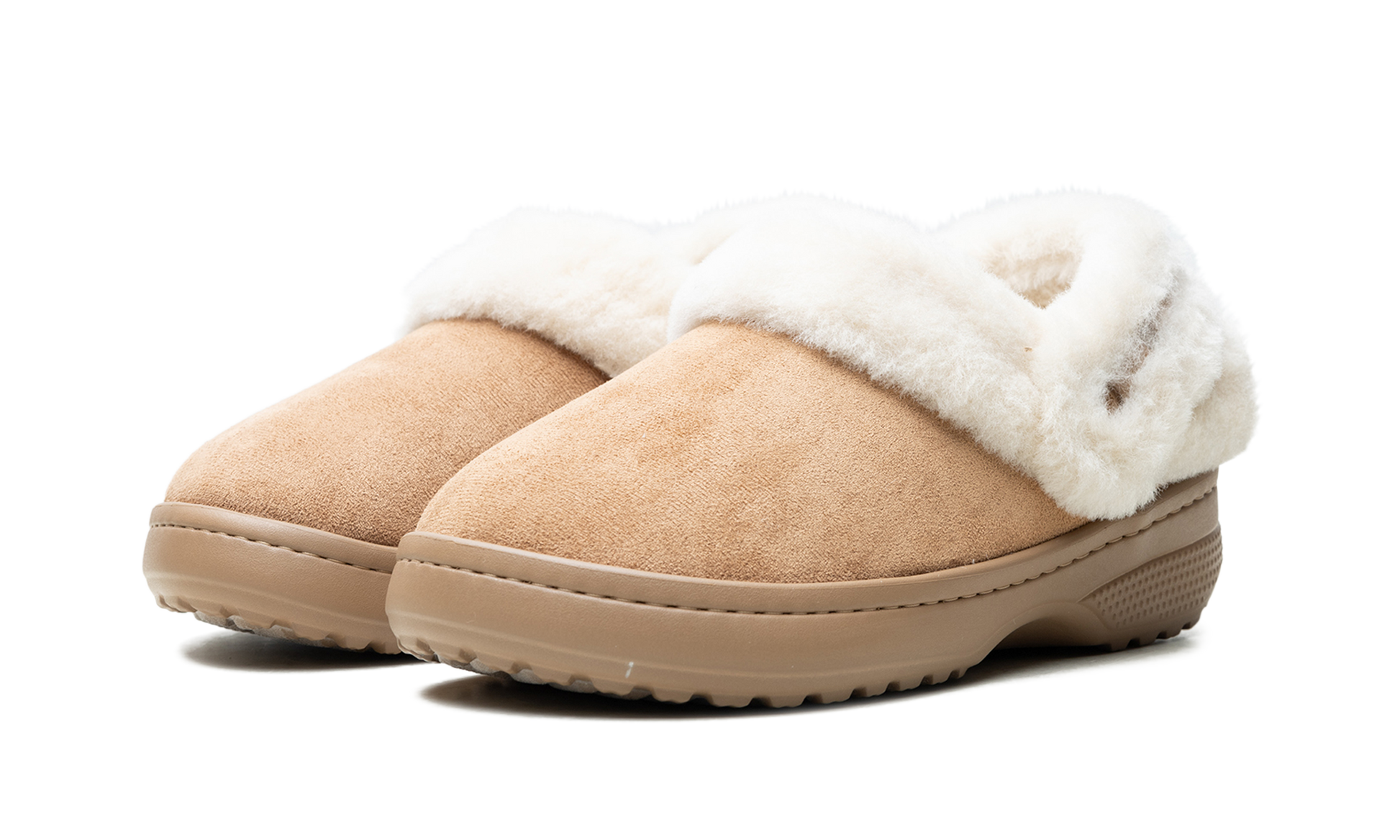 Classic Unfurgettable Vegan Suede Clog "Sepia"