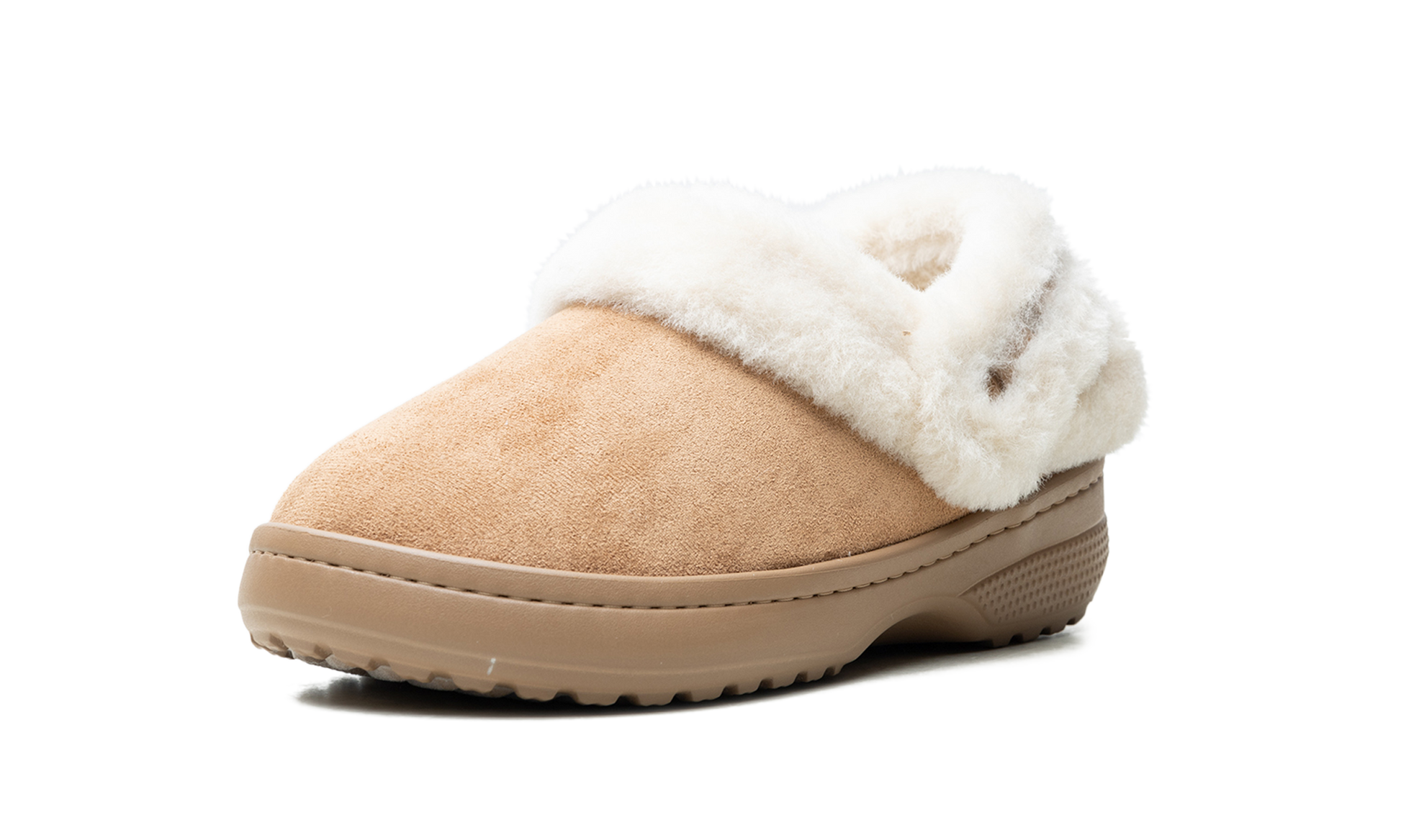 Classic Unfurgettable Vegan Suede Clog "Sepia"