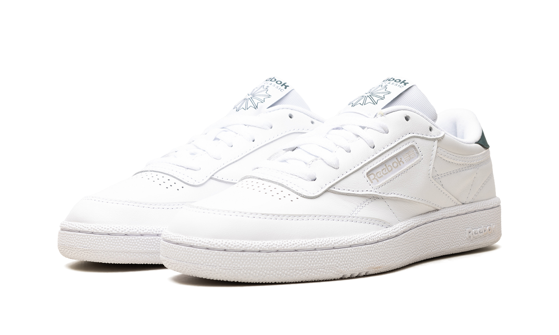 Club C 85 "White green grey" 100209023