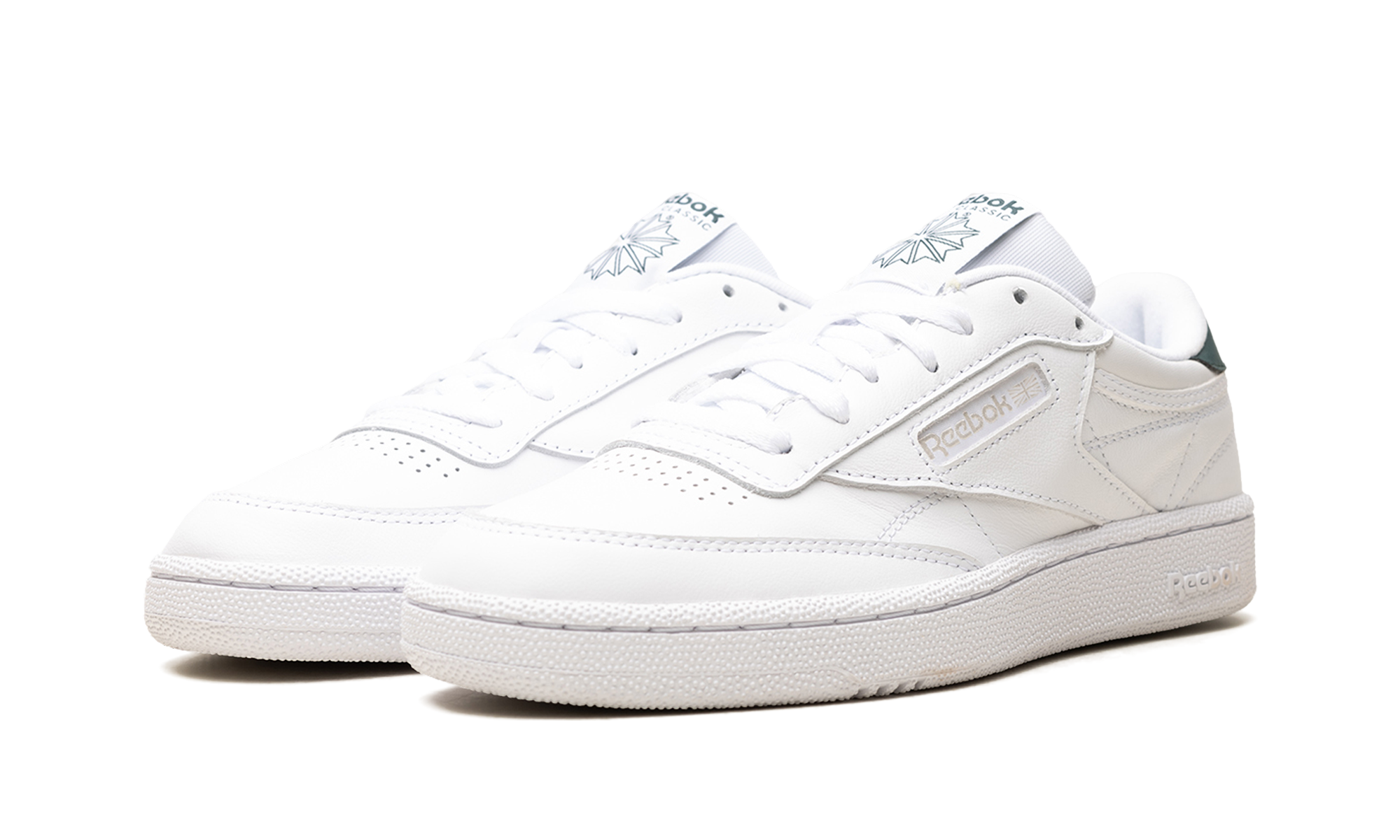 Club C 85 "White green grey" 100209023