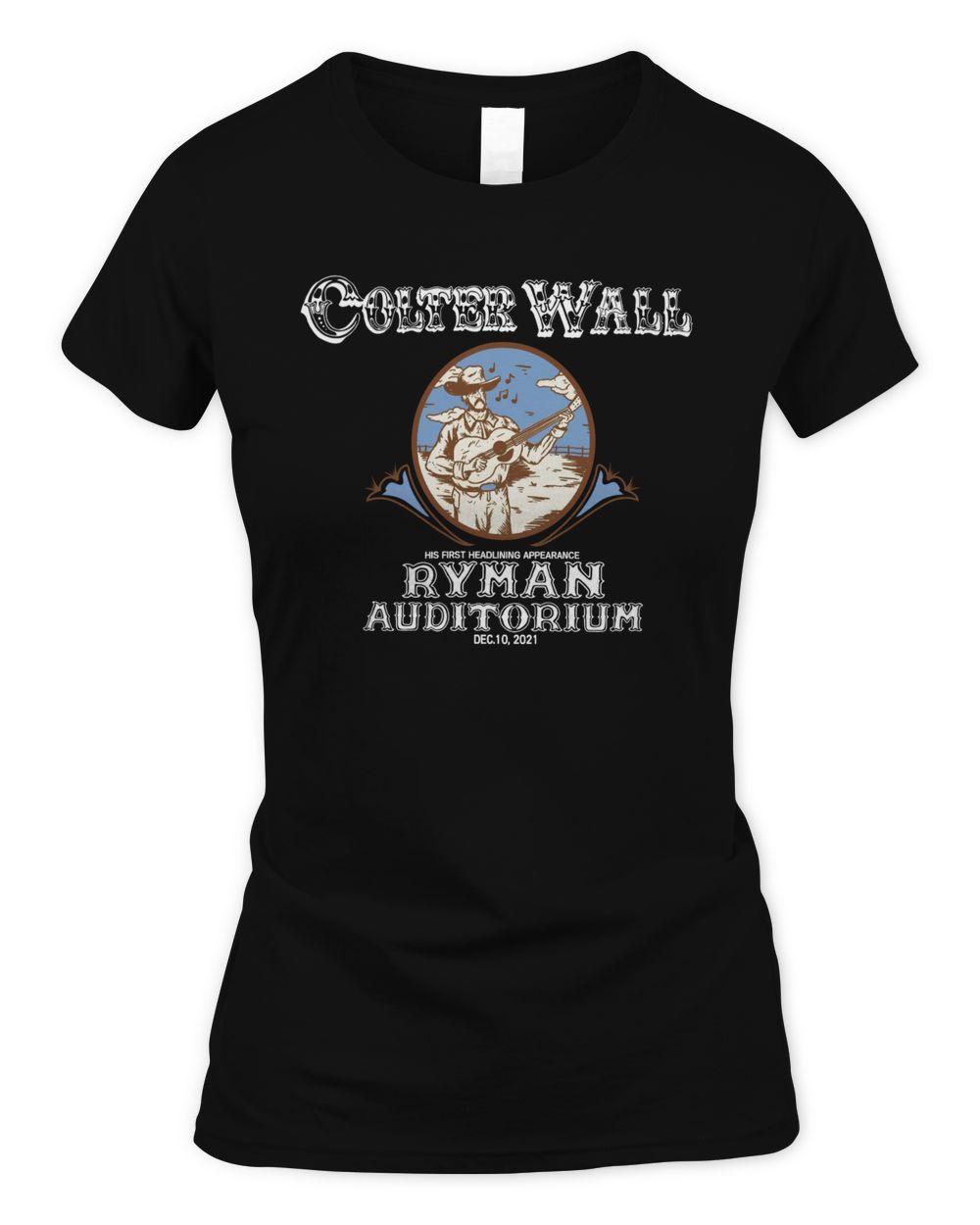 Colter Wall Merch Ryman Show Shirt