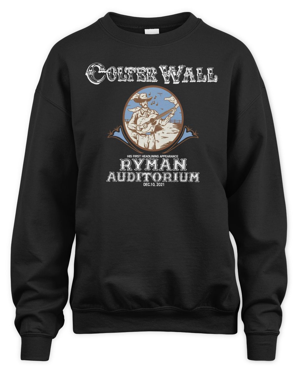 Colter Wall Merch Ryman Show Shirt