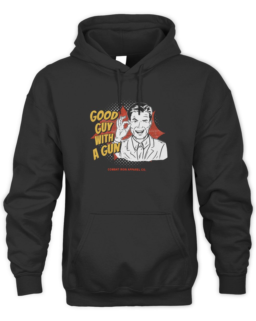 Combat Iron Apparel Good Guy With a Gun Comic Shirt