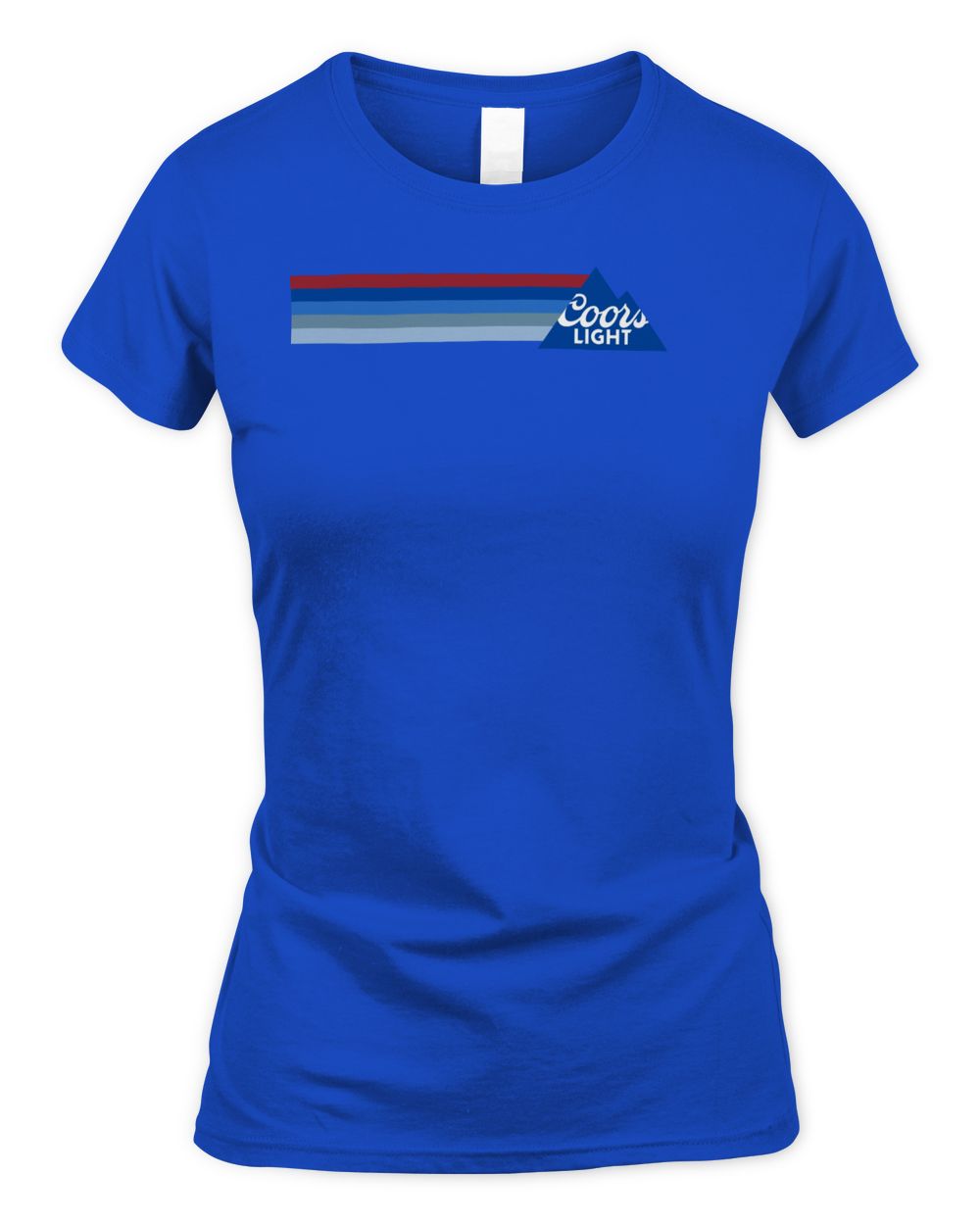 Coors Light Merchandise 5 Stripe Shirt