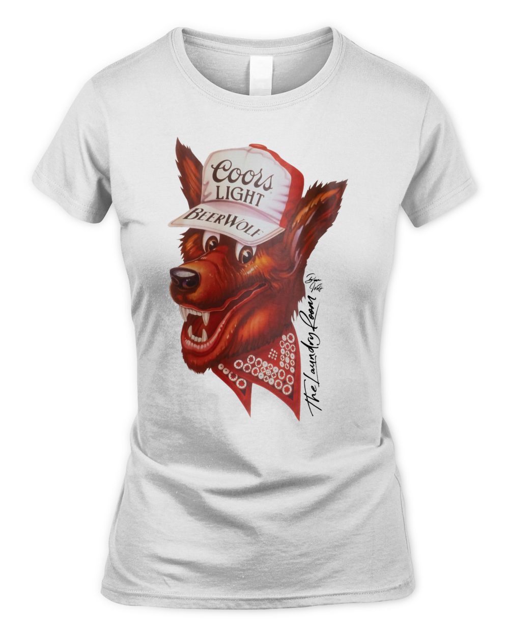 Coors Light Merchandise Beer Wolf Shirt