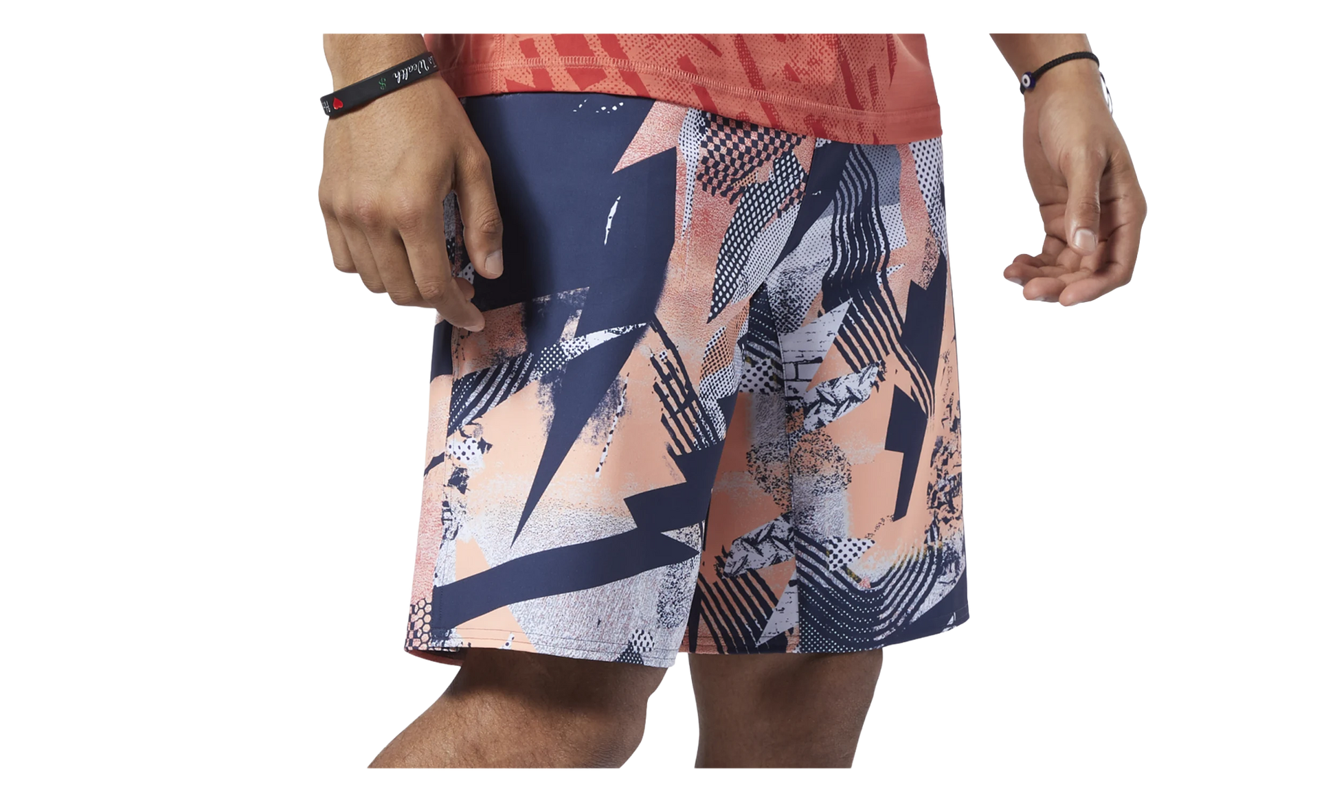 Crossfit Epic Cordlock Short "Sunglow / navy / peach" DY8434