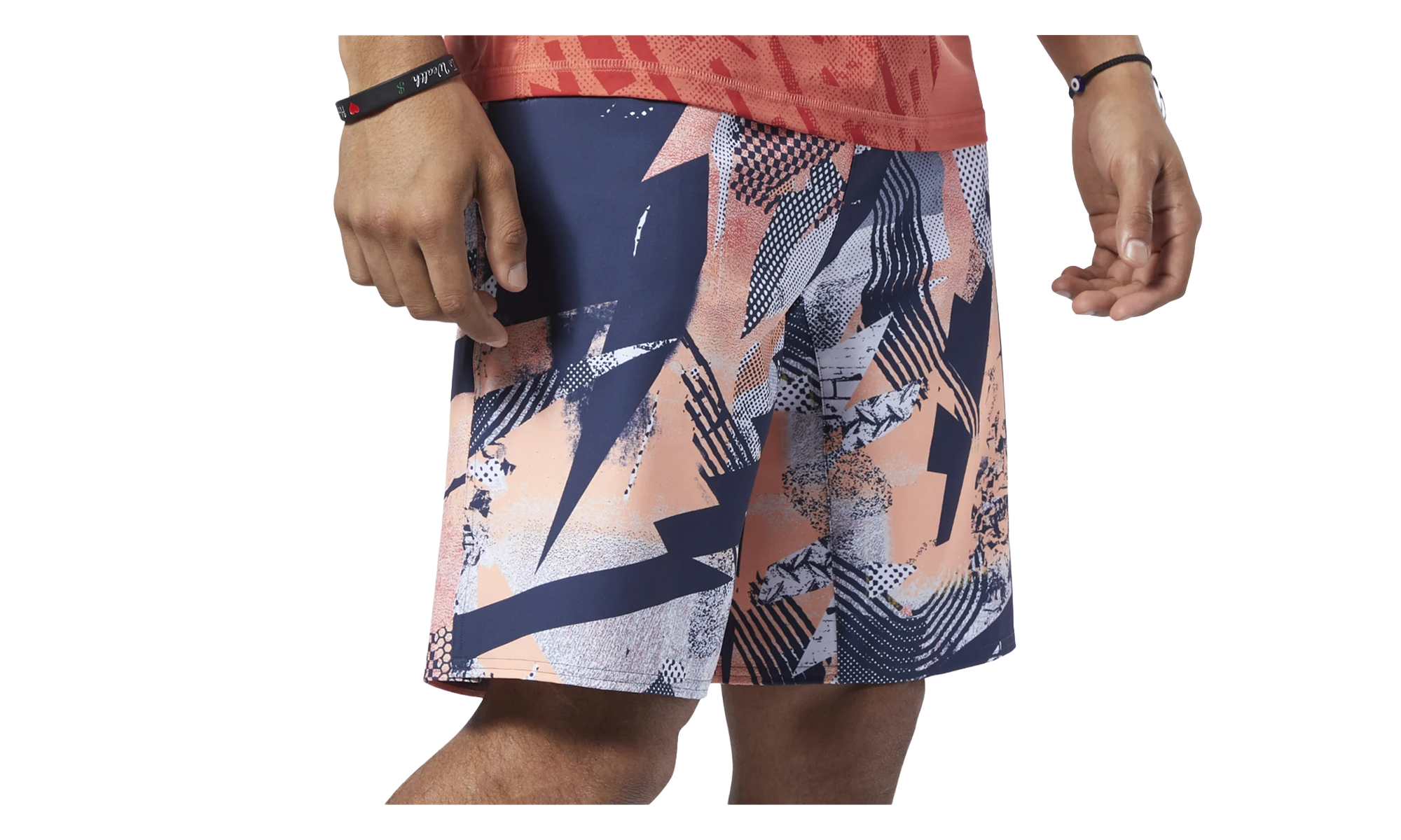 Crossfit Epic Cordlock Short "Sunglow / navy / peach" DY8434