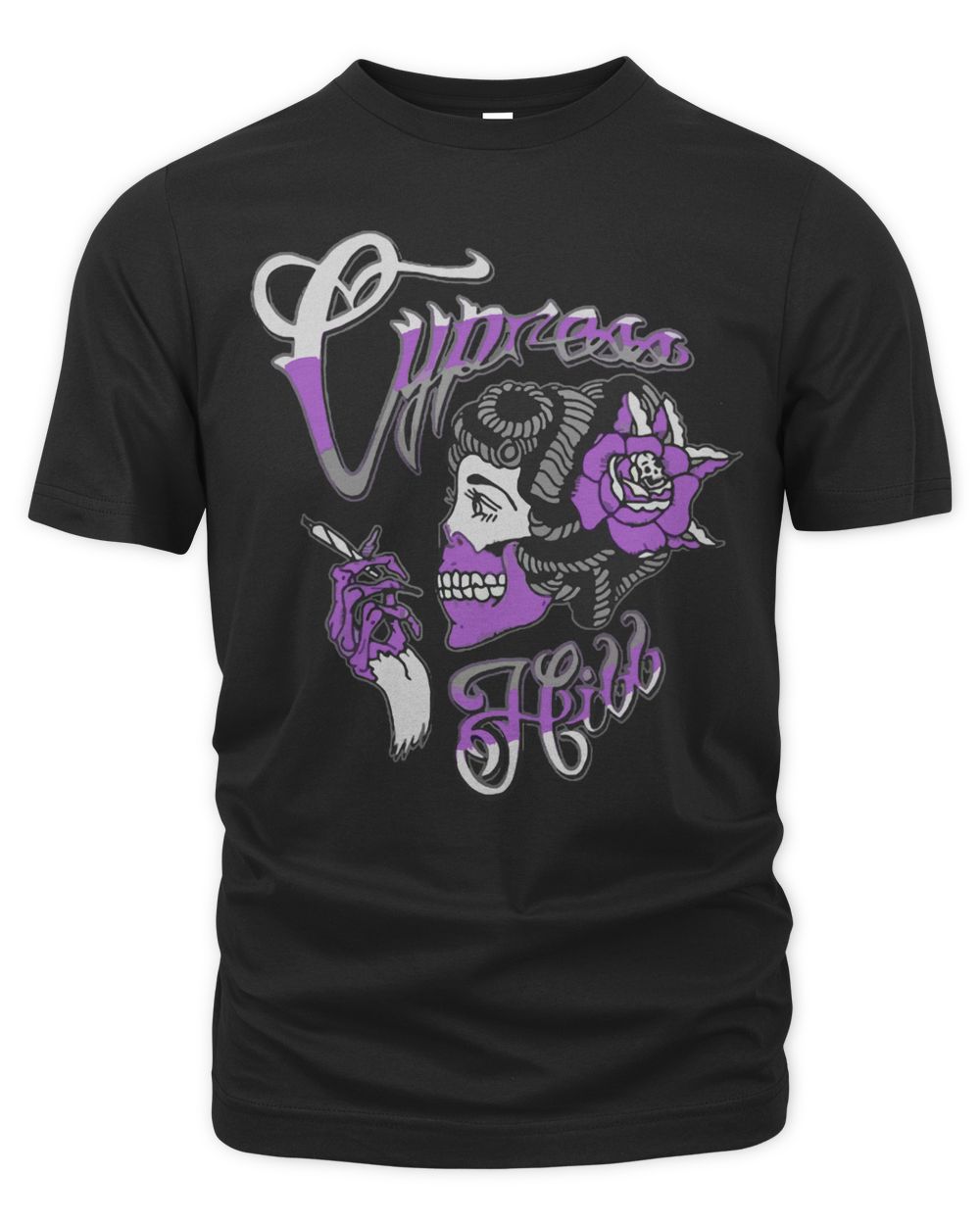 Cypress Hill Merch Skull Lady Shirt