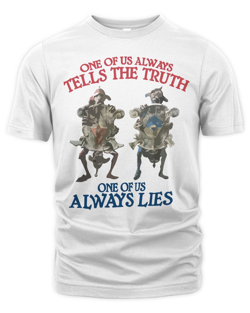 Truffle Shuffle Merchandise Truth Or Lies Ecru Shirt
