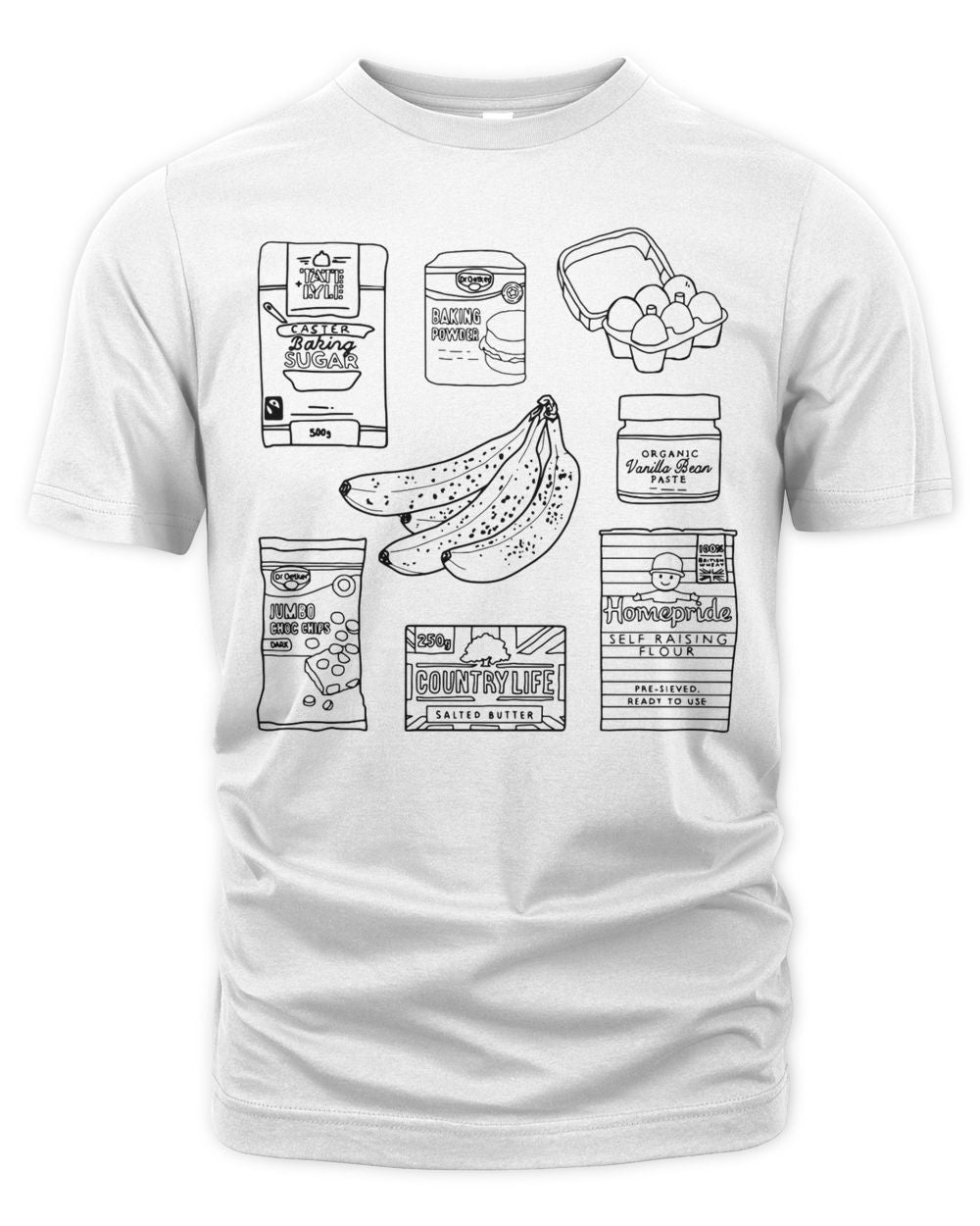 Quite Nice Clothing Banana Bread Shirt