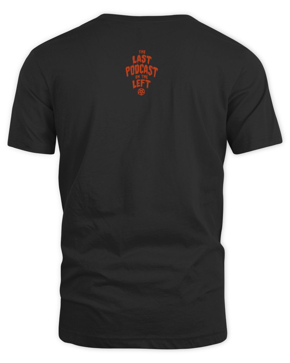Last Podcast On The Left Merch Living Skull Raw Edge Shirt