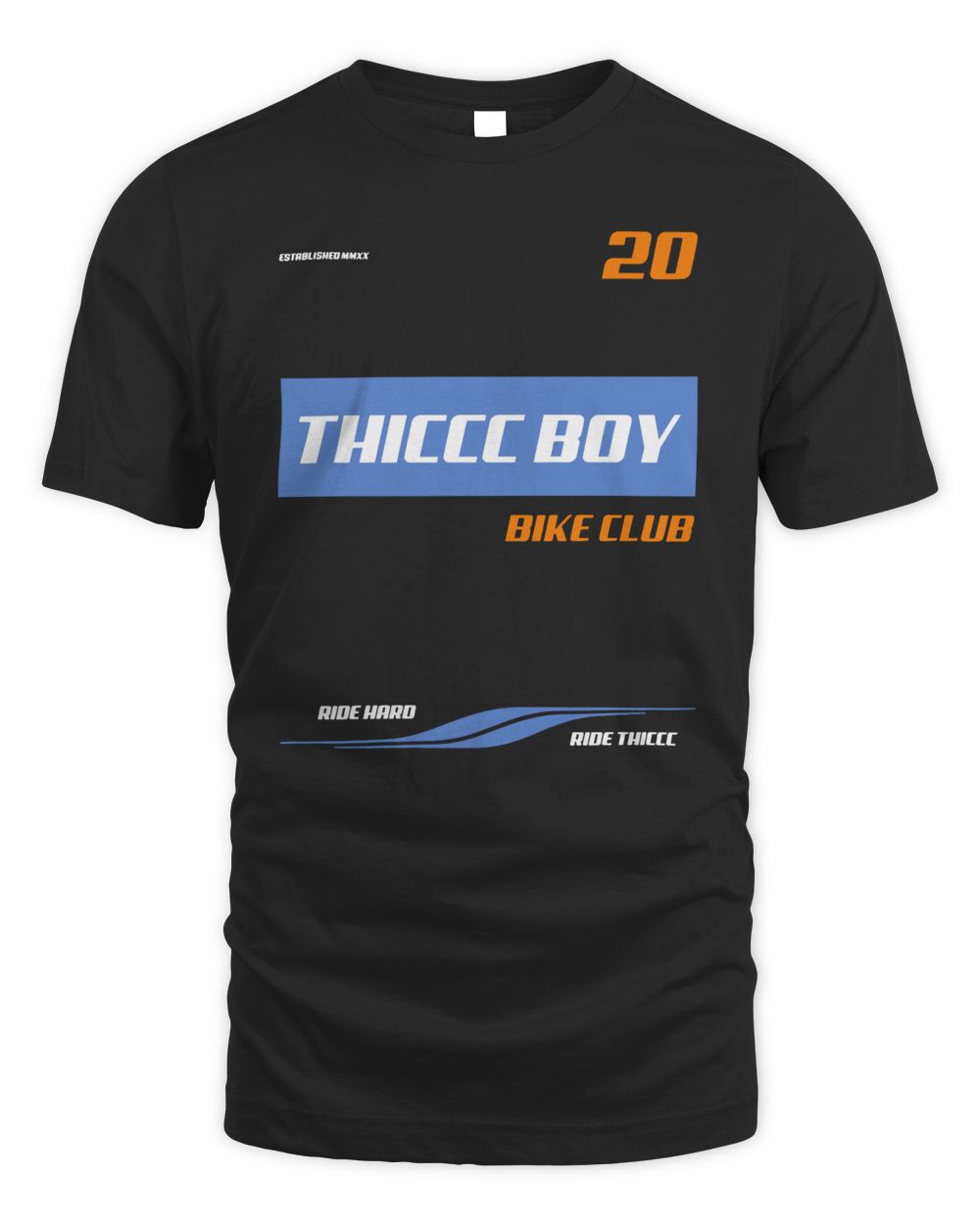 Thiccc Boy Merch Bike Club Shirt