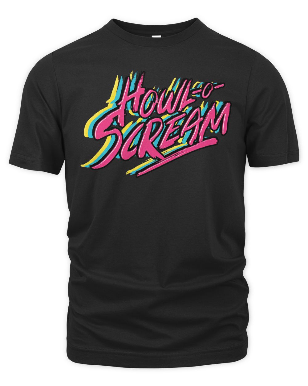 Sea World Parks Clothing Howl-O-Scream Neon Skull Shirt