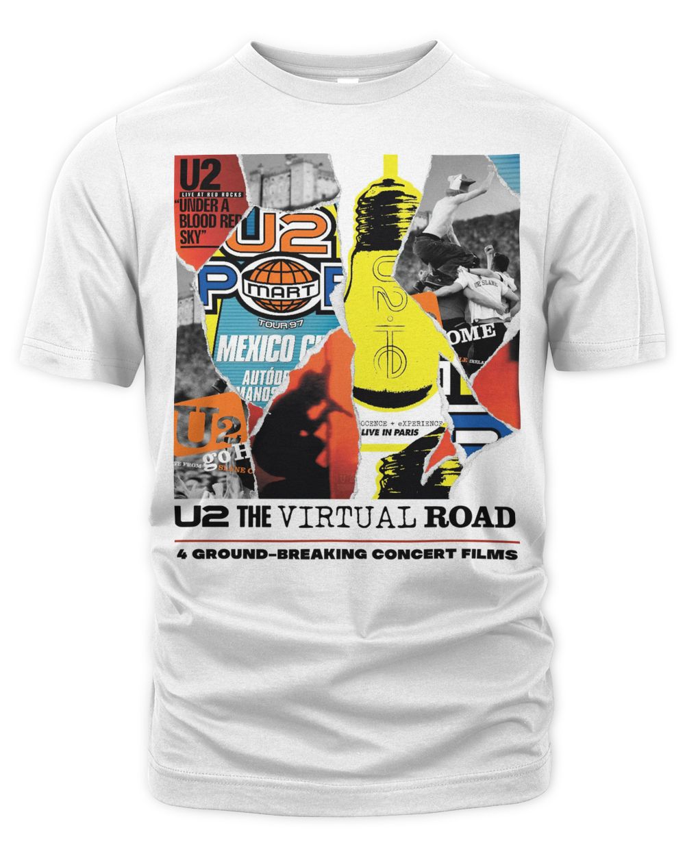 U2 Merchandise The Virtual Road Shirt