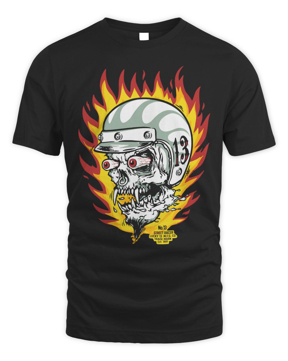 Lucky 13 Clothing Flame Racer Shirt