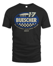 Chris Buescher Checkered Flag Vintage Rookie Shirt