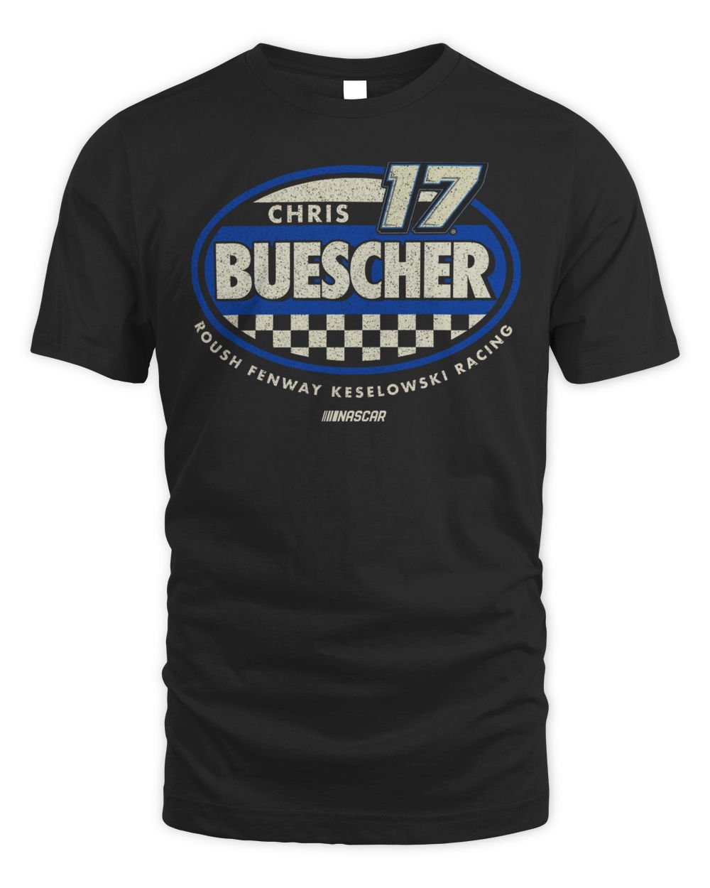 Chris Buescher Checkered Flag Vintage Rookie Shirt