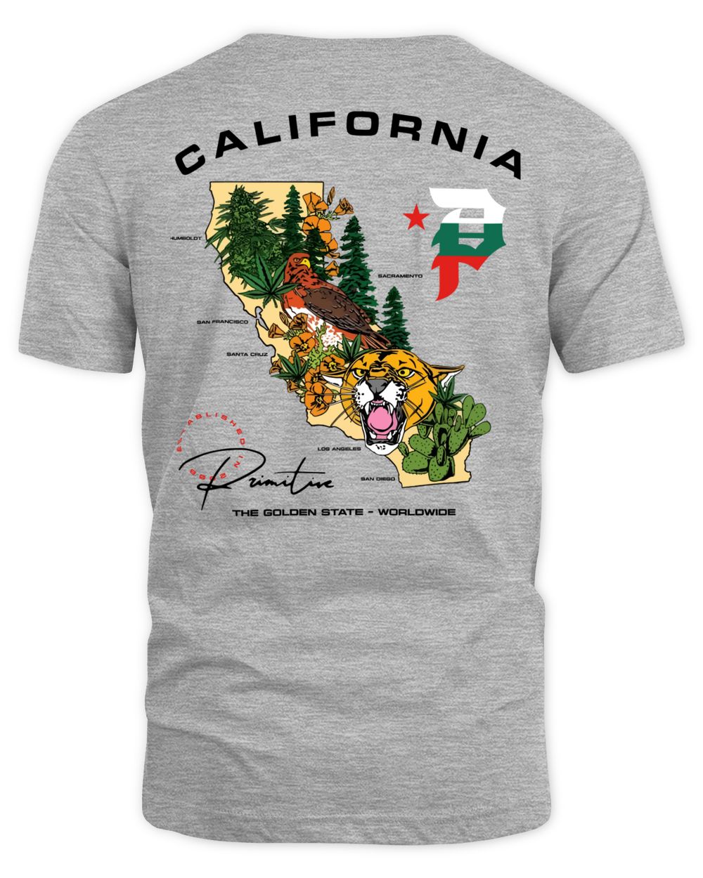 Primitive Clothing Golden State Shirt